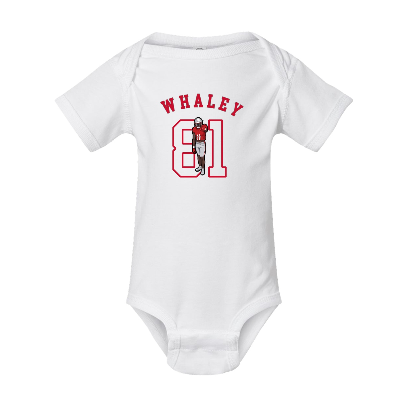 Baby Onesie — Shirsey Arch in White