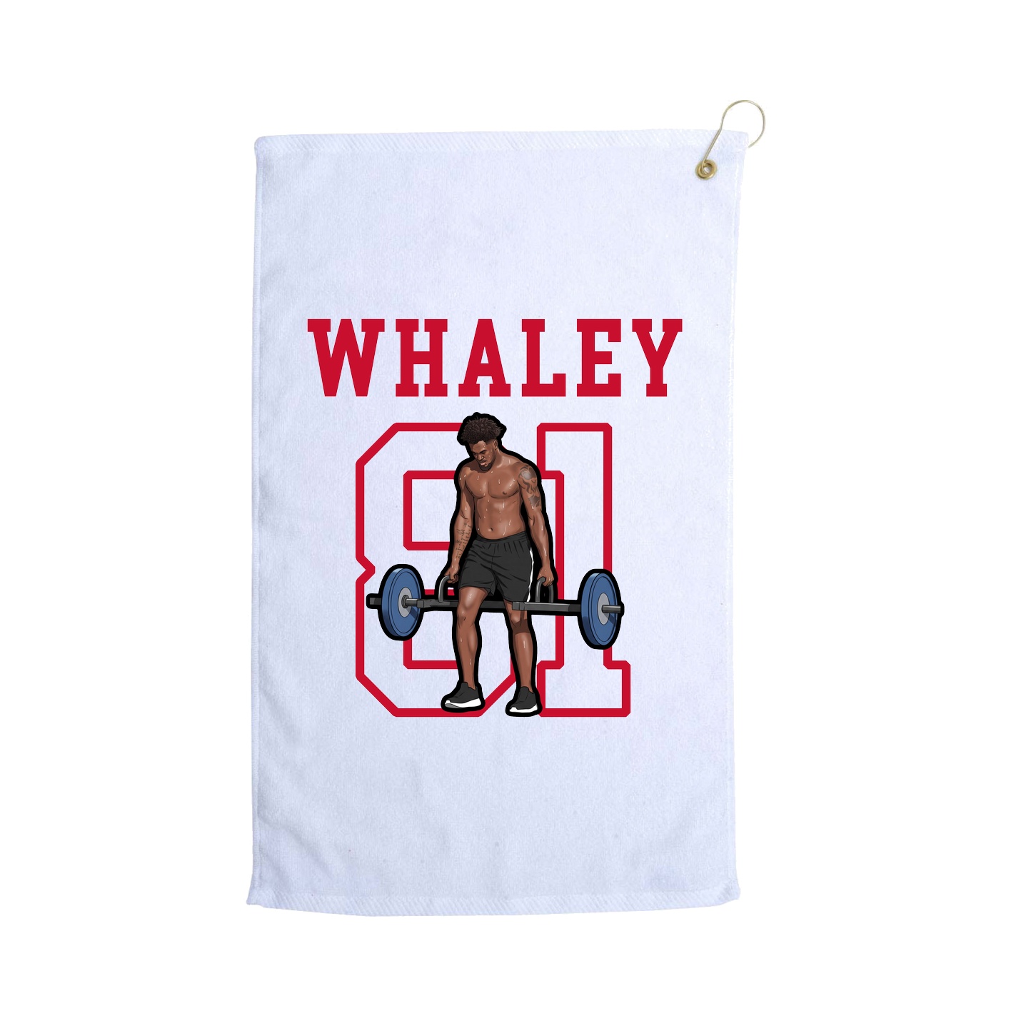 Golf Towel — Shirsey in White