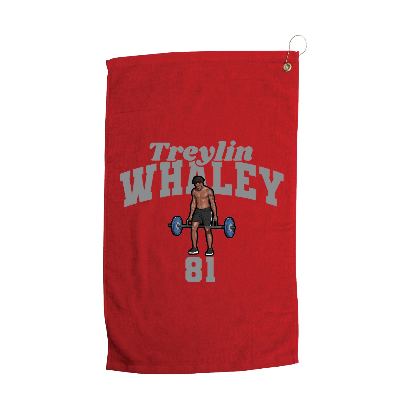 Golf Towel — Signature Arch in Red