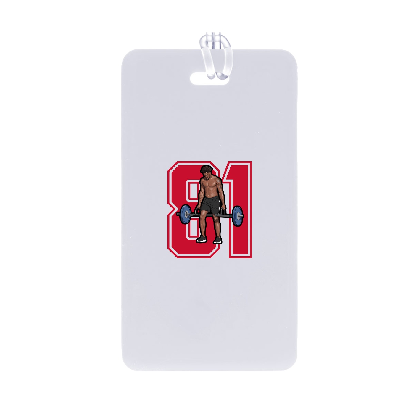 Bag Tag — Number in Classic