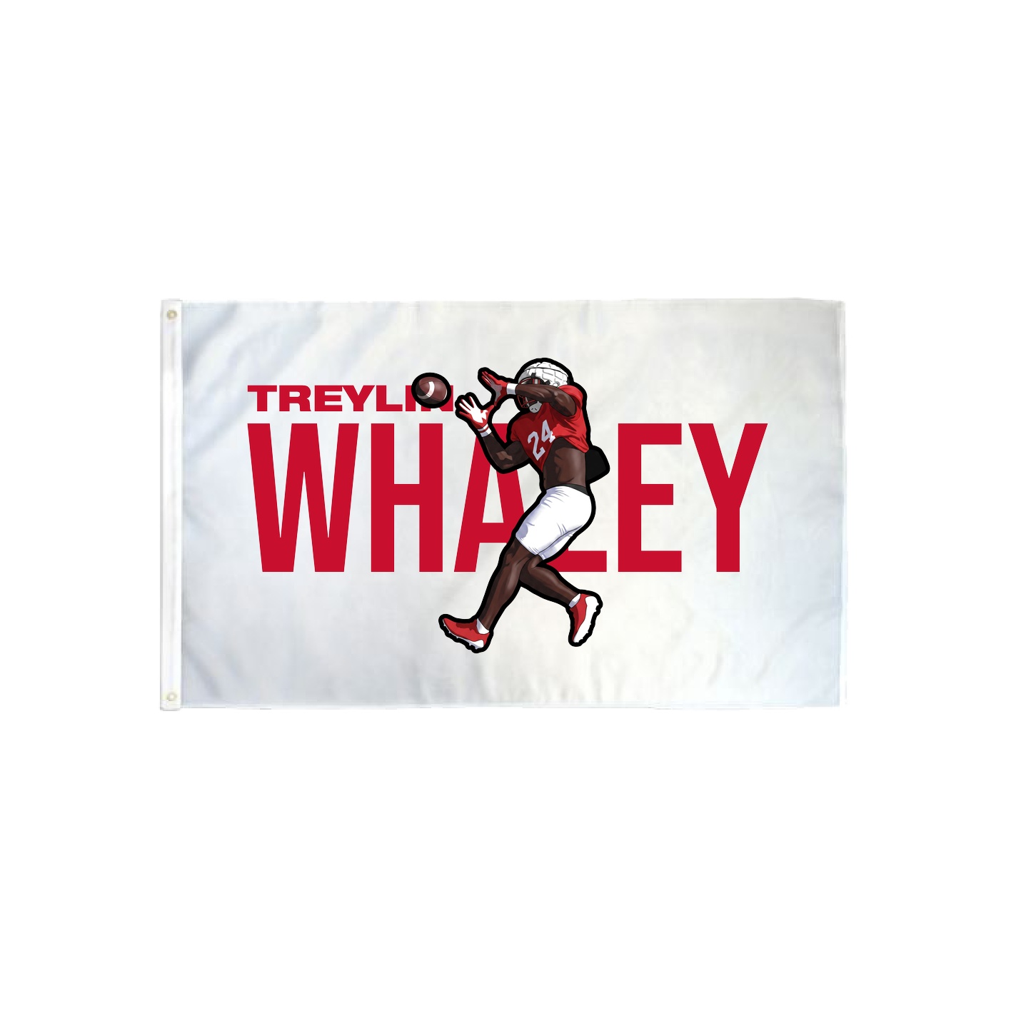 3x5 Flag — Player Name in Classic