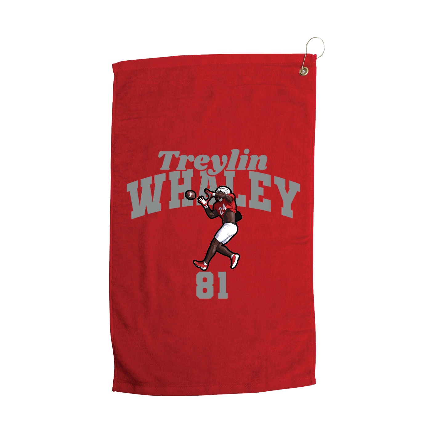 Golf Towel — Signature Arch in Red