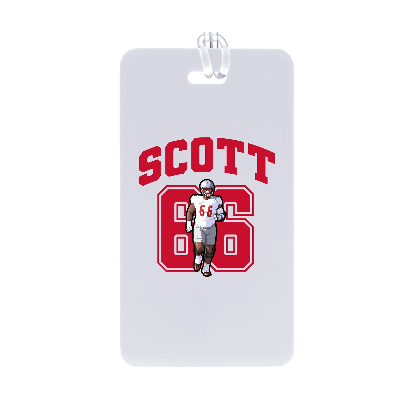 Bag Tag — Number in Classic