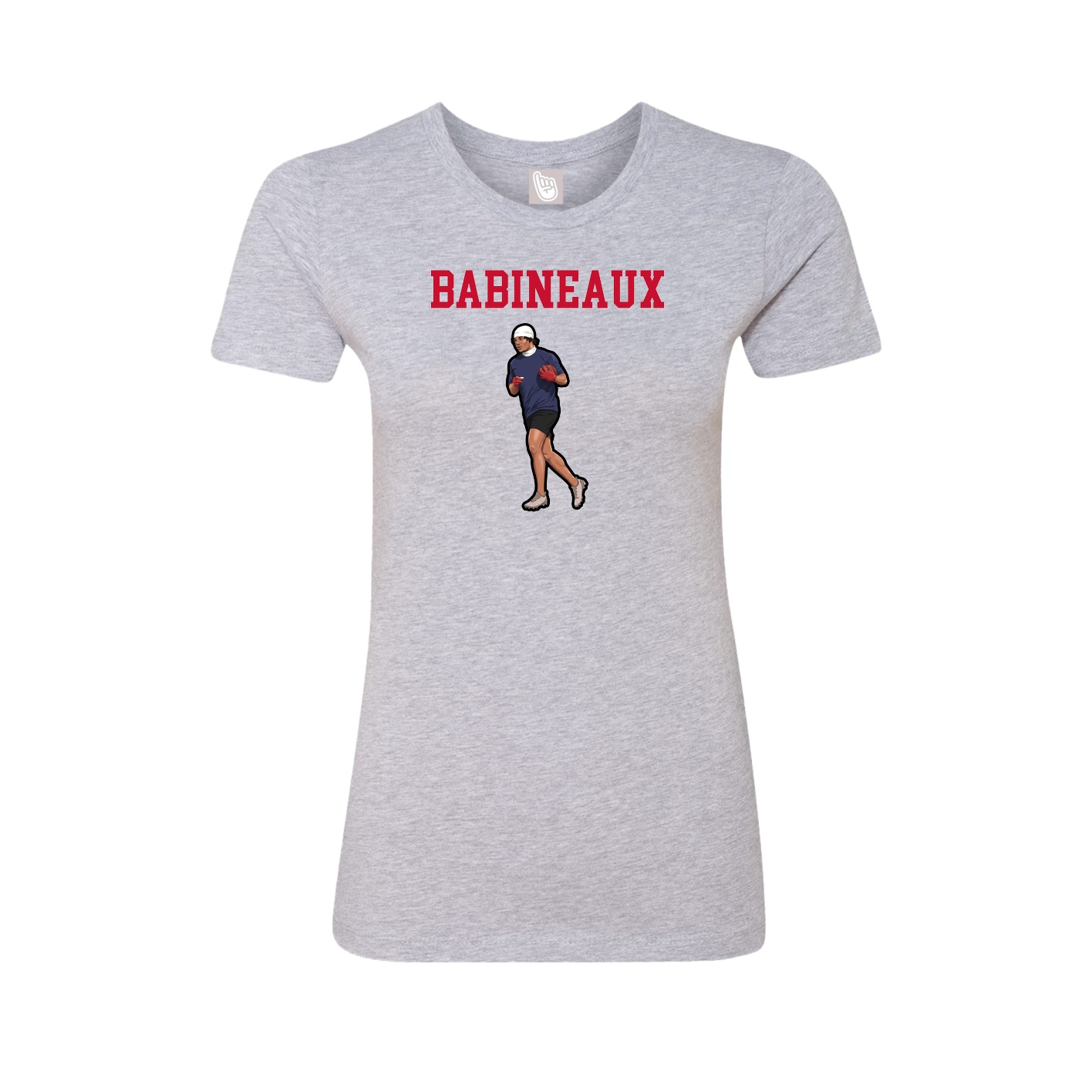 Fitted Women's Tee — Shirsey in Grey