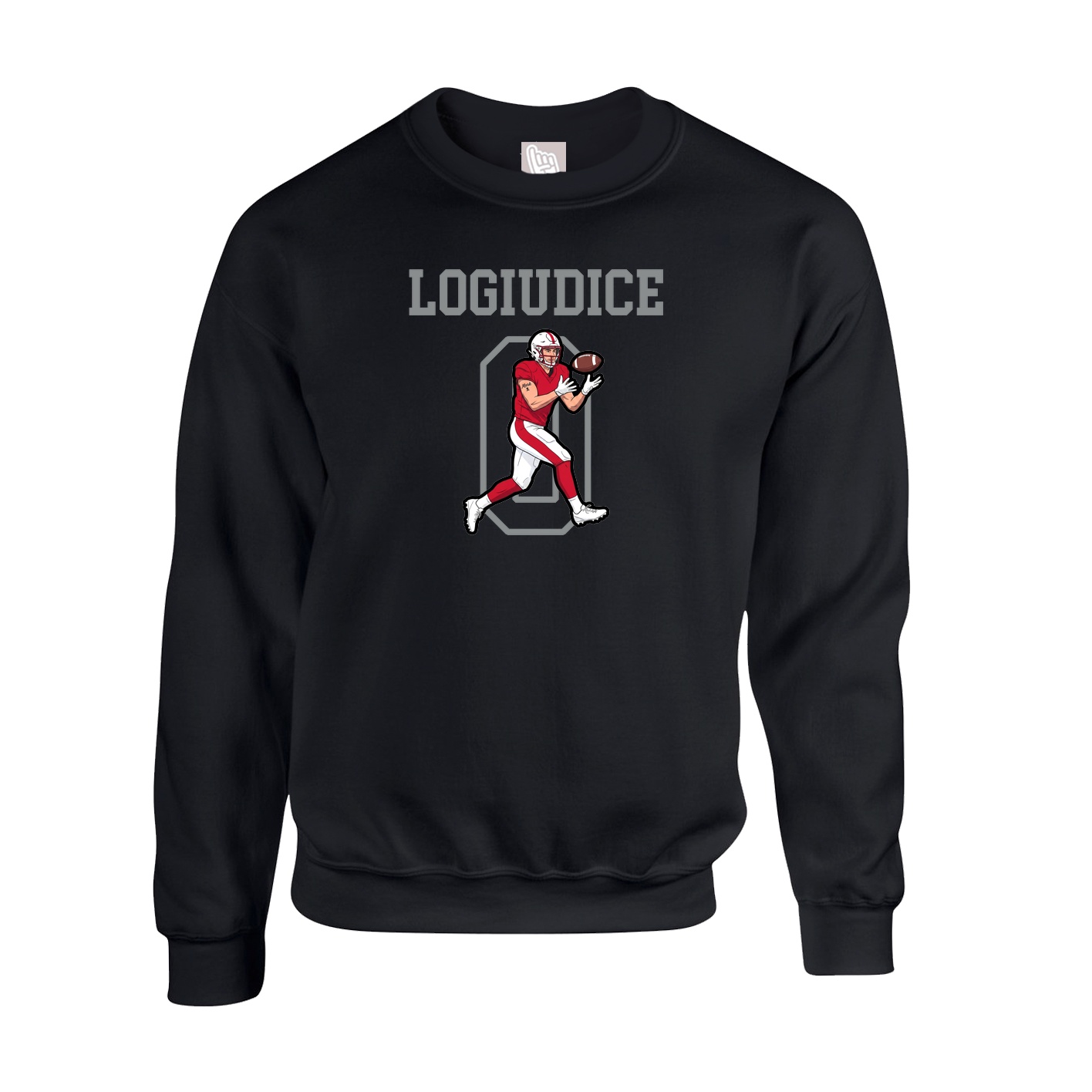 Fleece Crew — Shirsey in Black