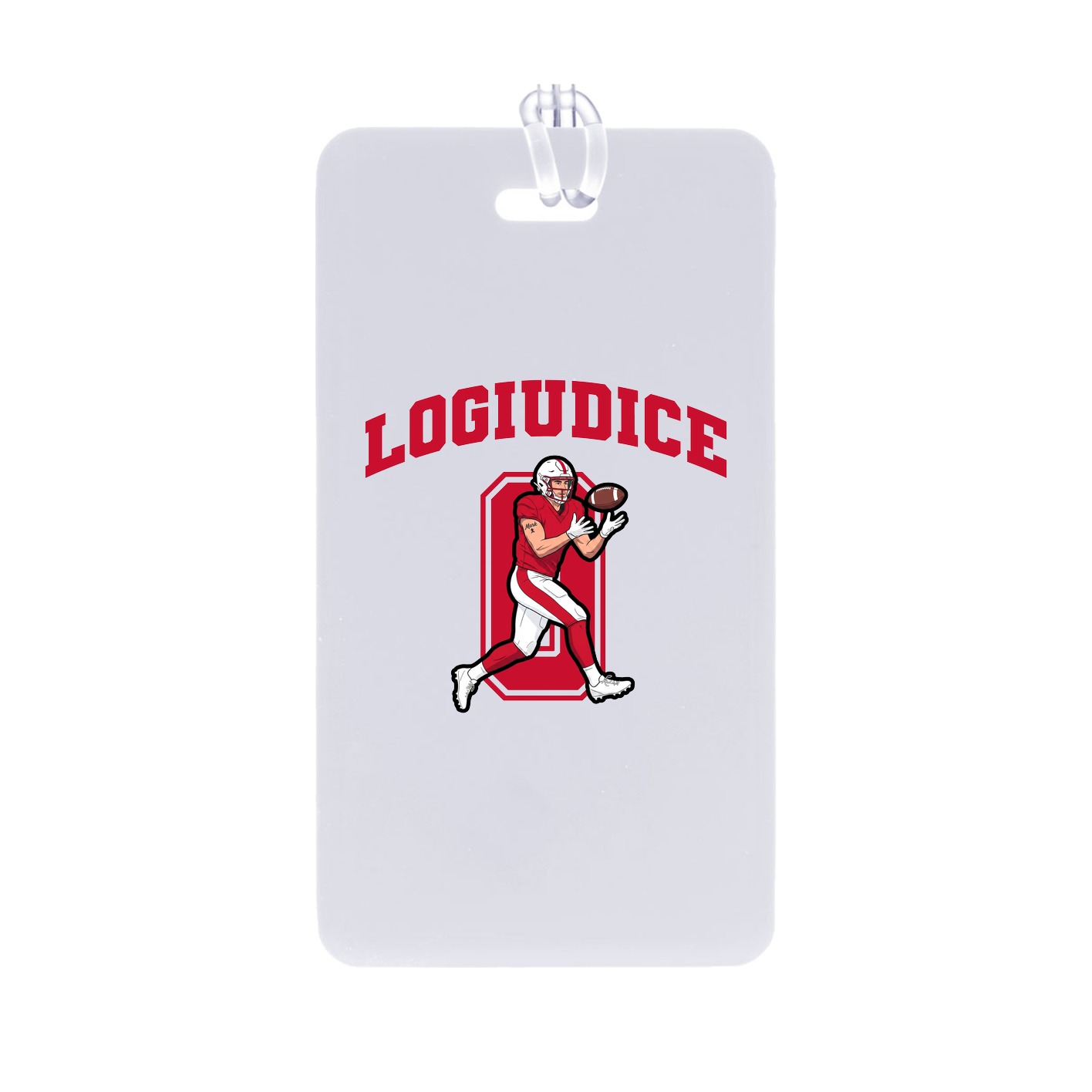 Bag Tag — Number in Classic