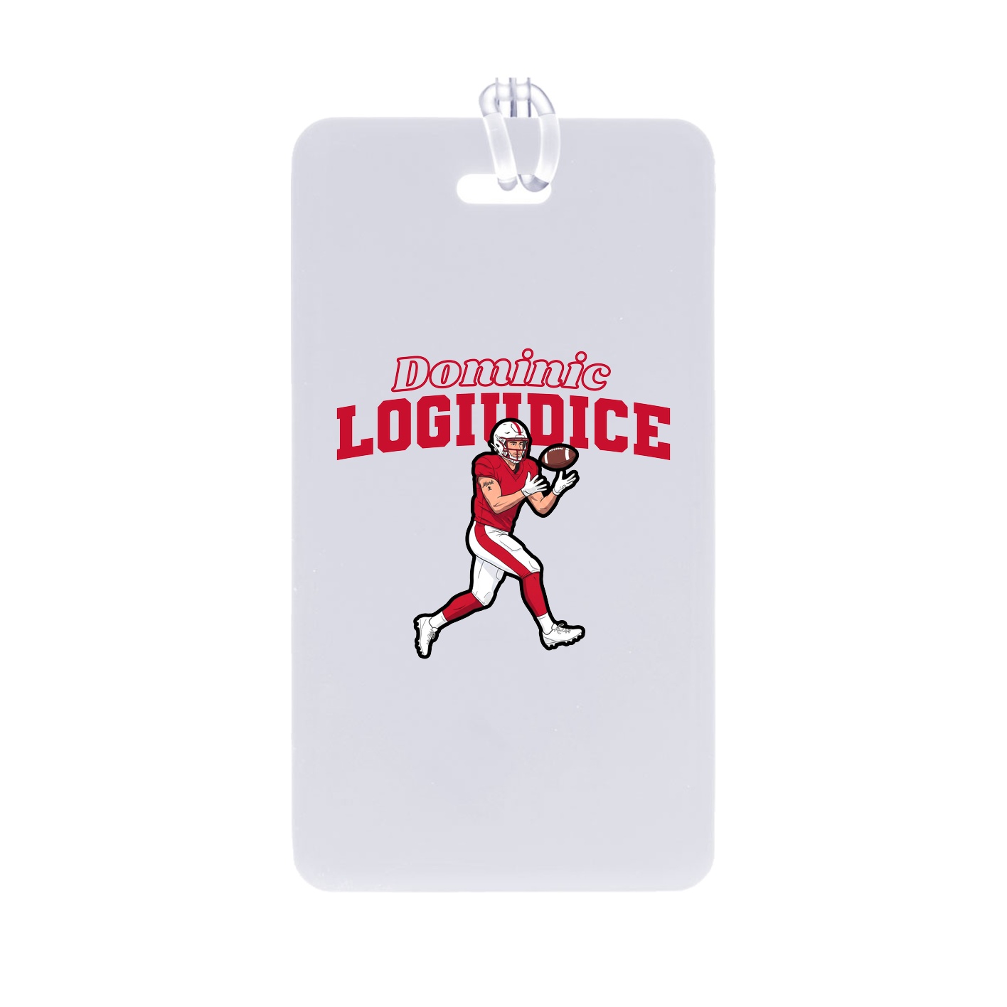 Bag Tag — Name Arch in Classic