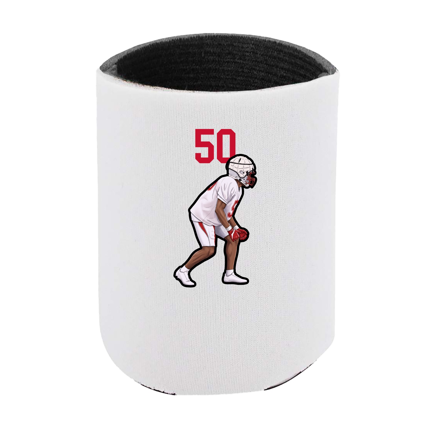 Can Holder — Number Top in White