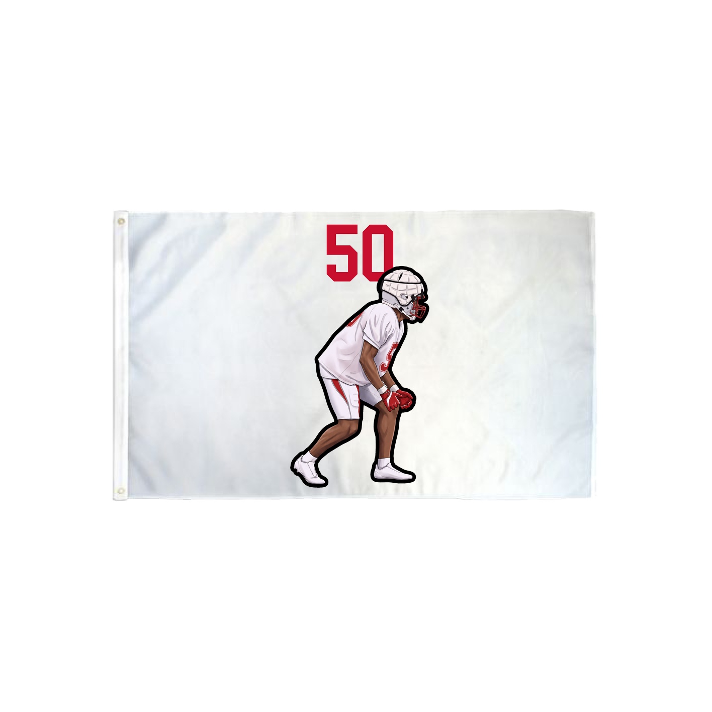 3x5 Flag — Number Top in Classic