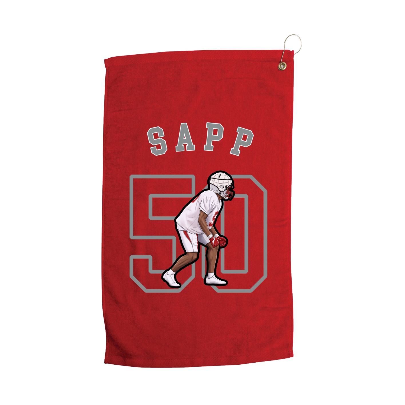 Golf Towel — Shirsey Arch in Red