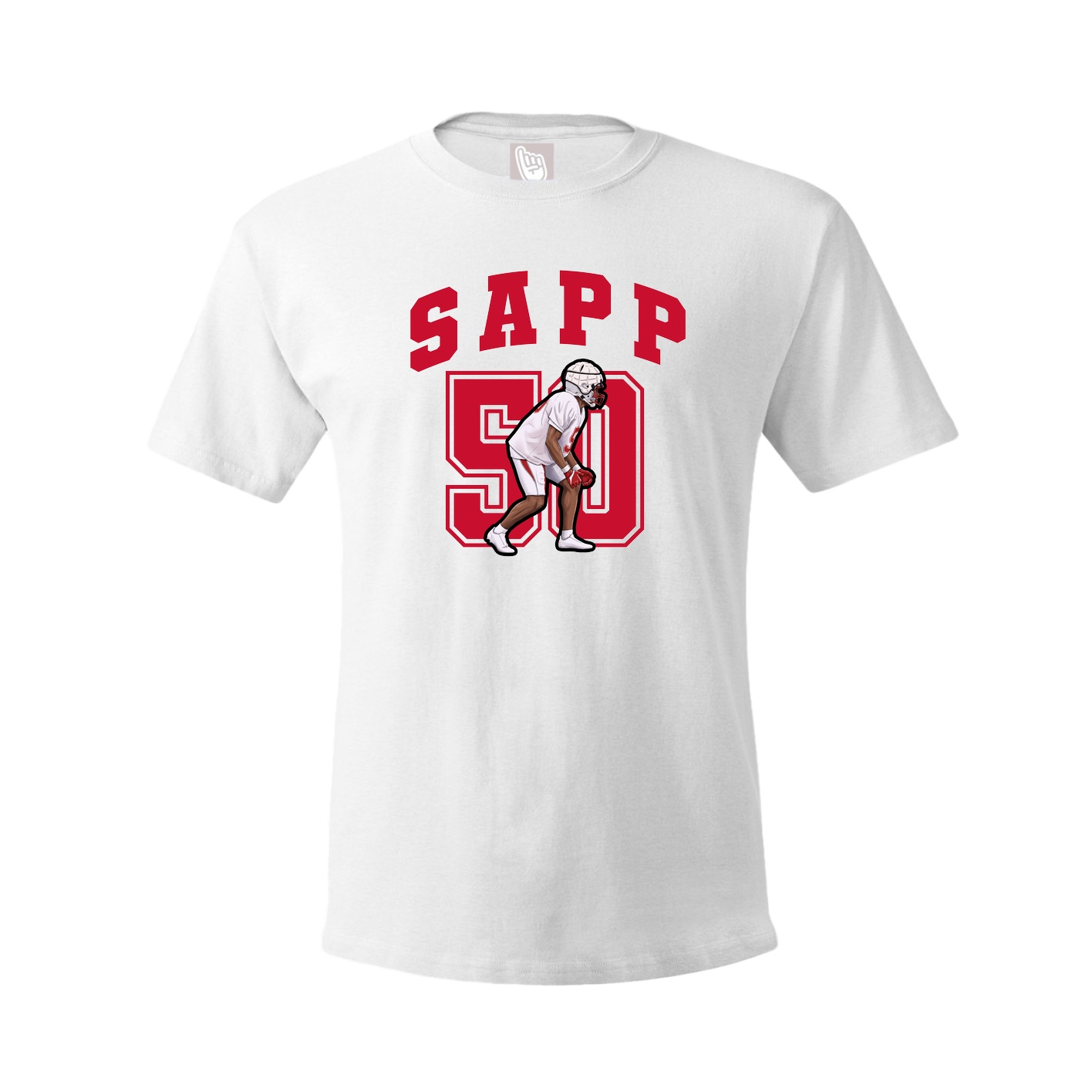 Tee — Number in White