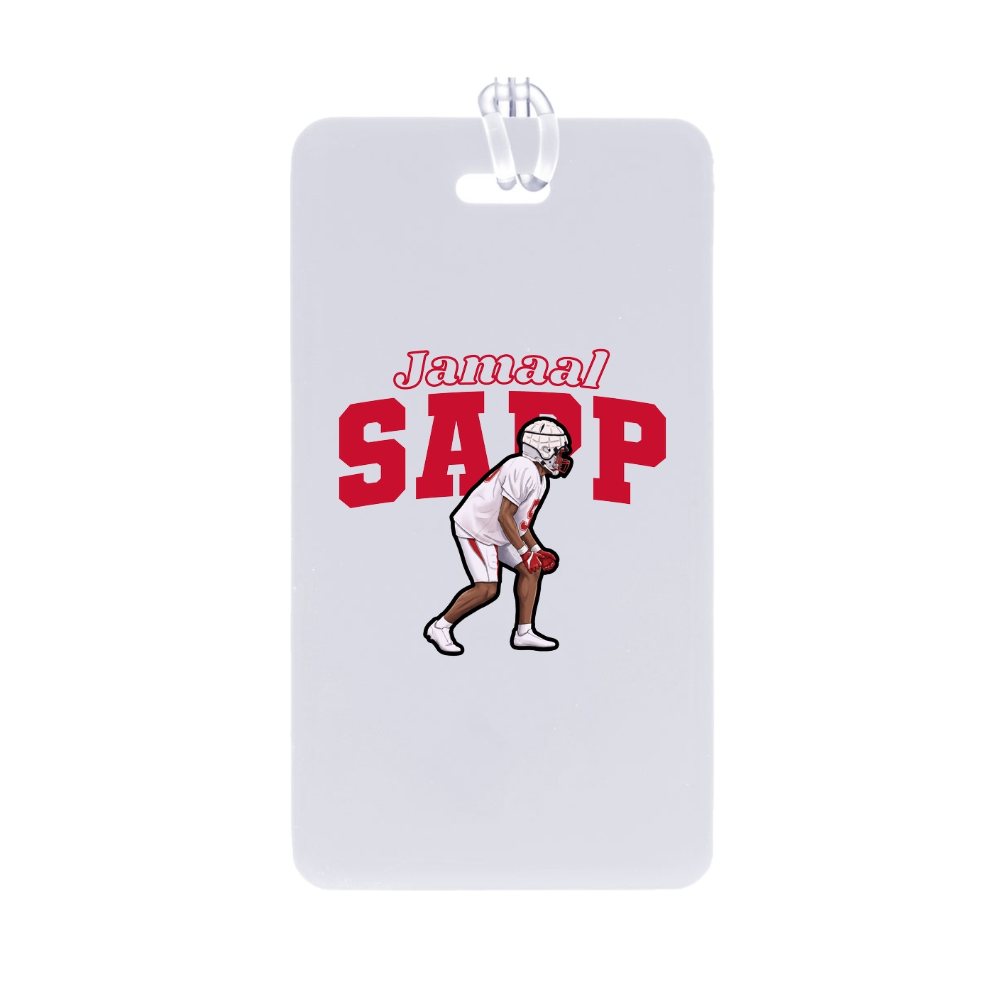 Bag Tag — Name Arch in Classic