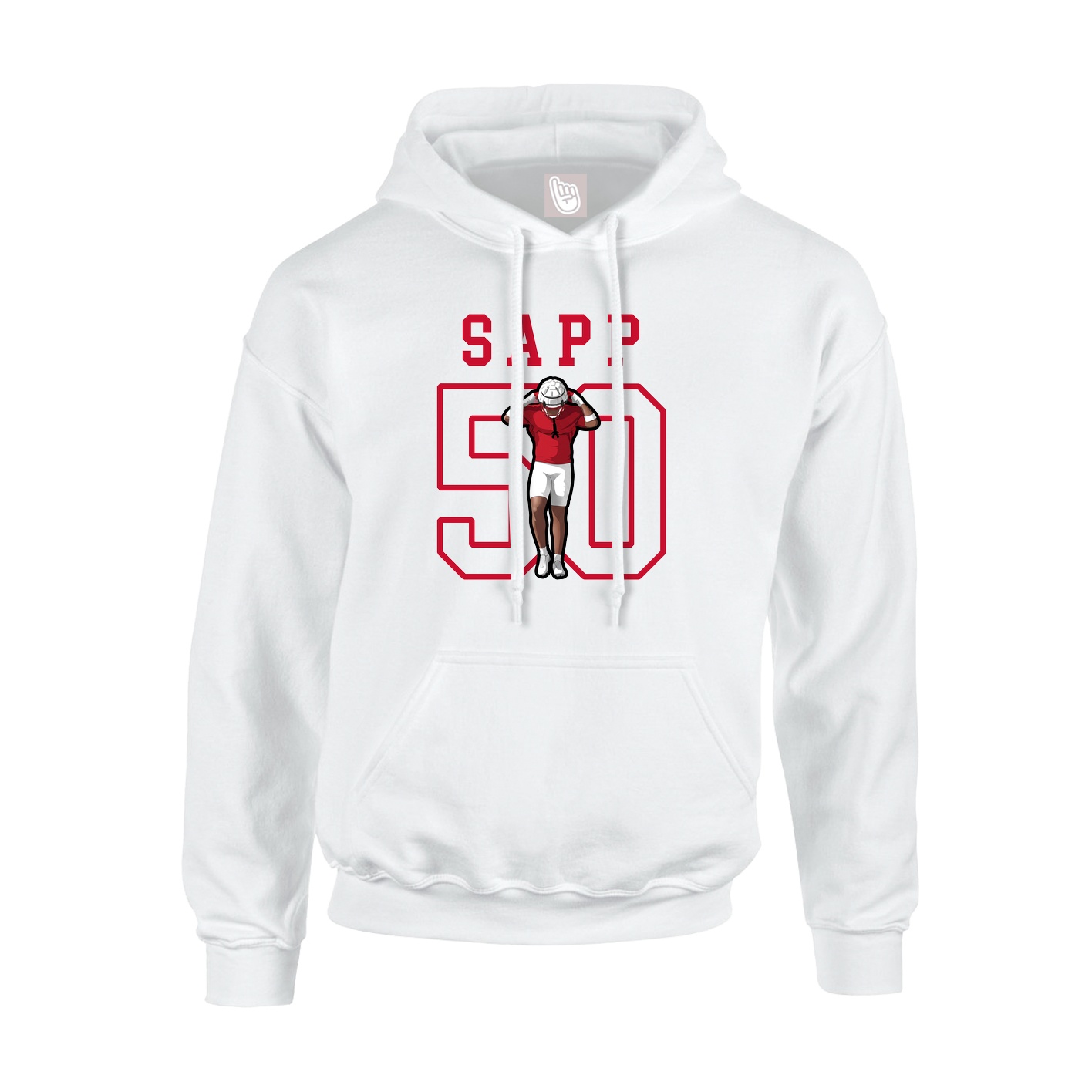 Youth Hoodie — Shirsey in White