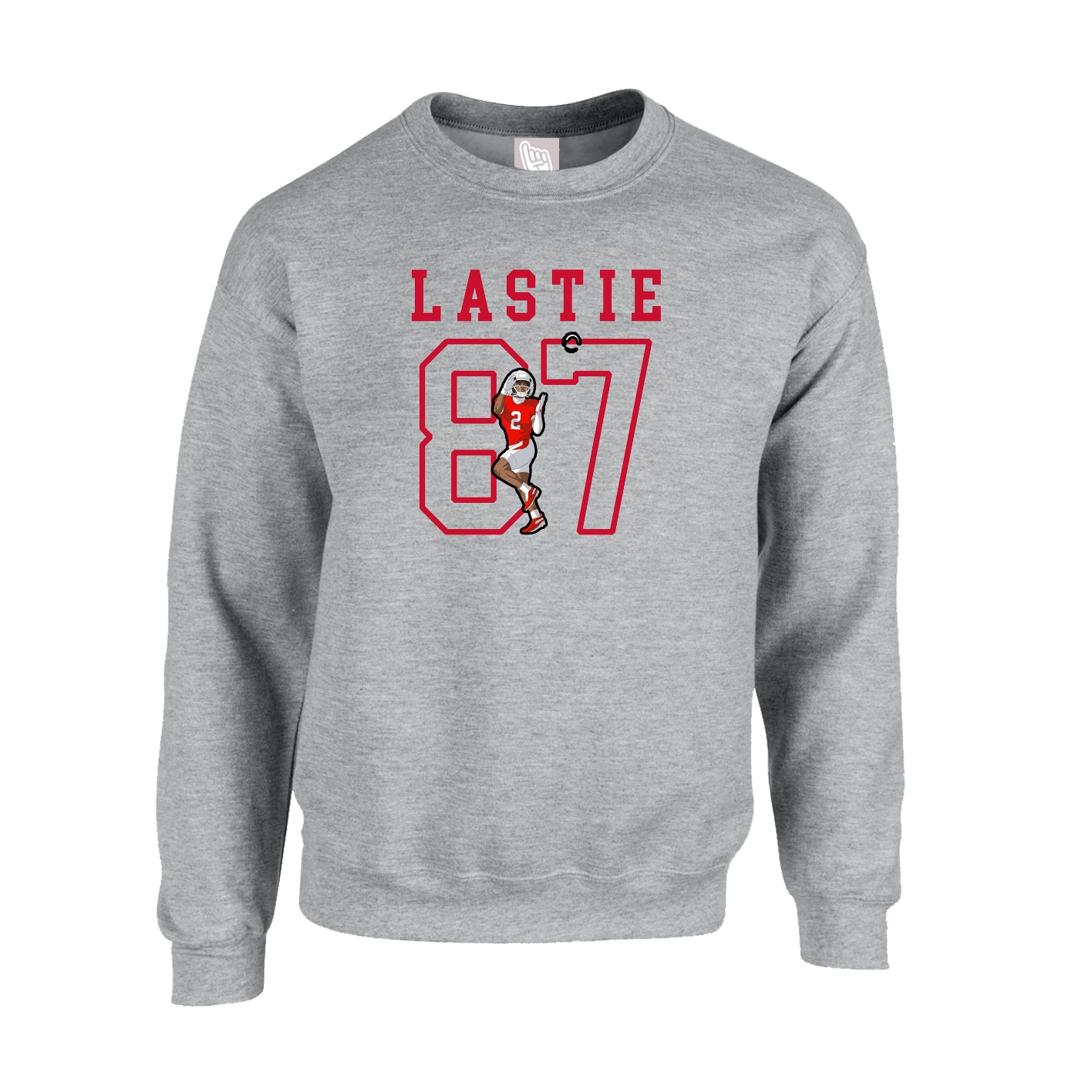 Fleece Crew — Shirsey in Grey