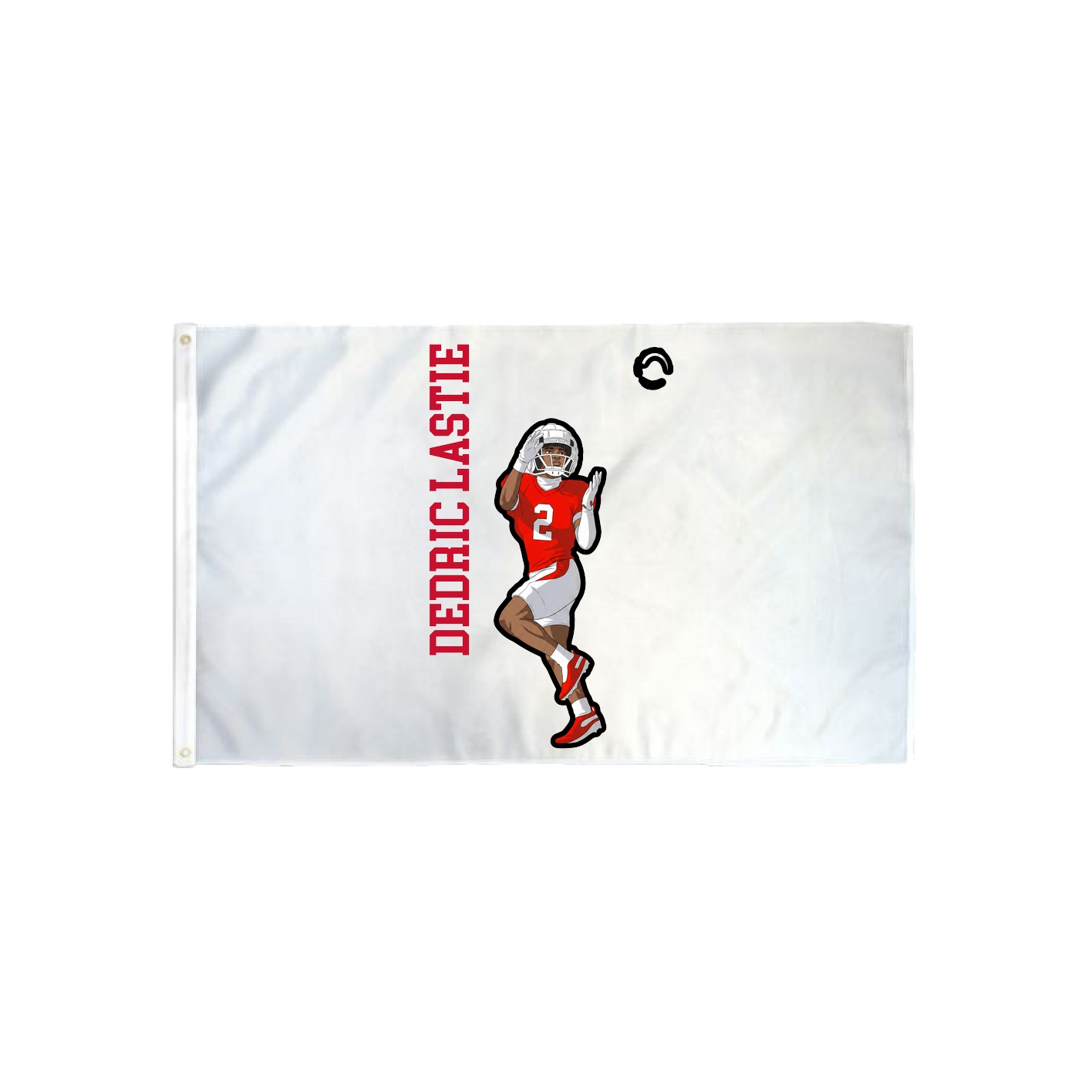 3x5 Flag — Name Vertical in Classic