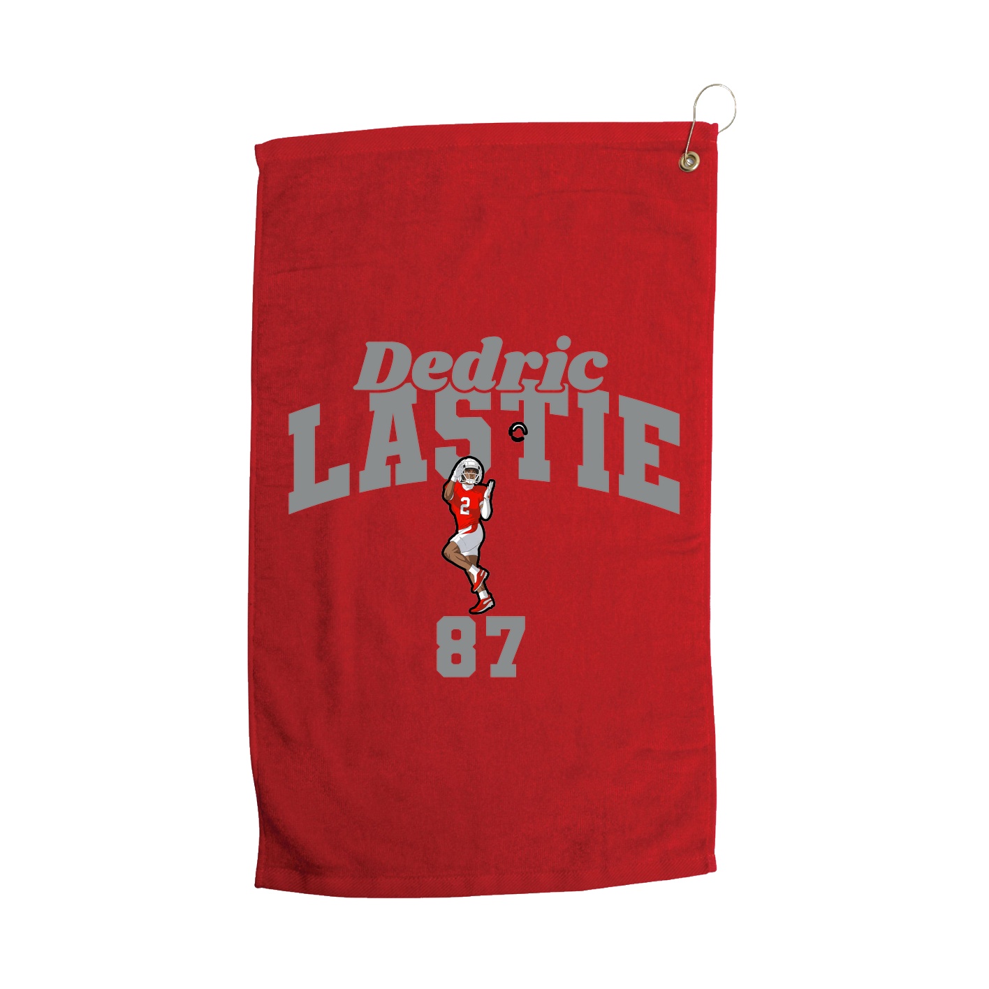 Golf Towel — Signature Arch in Red