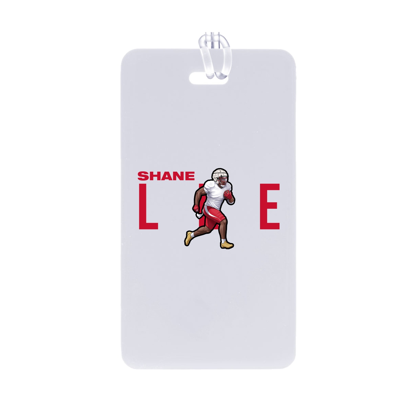 Bag Tag — Player Name in Classic