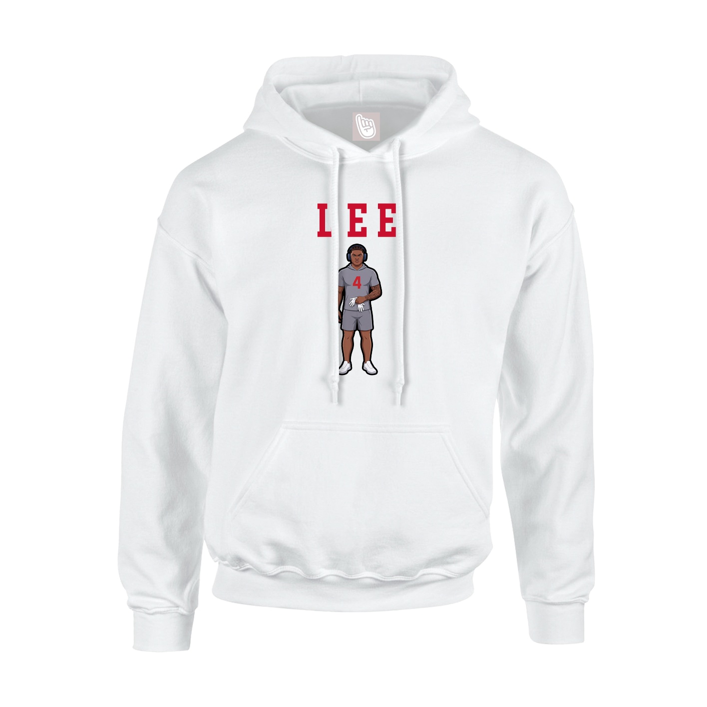Youth Hoodie — Shirsey in White