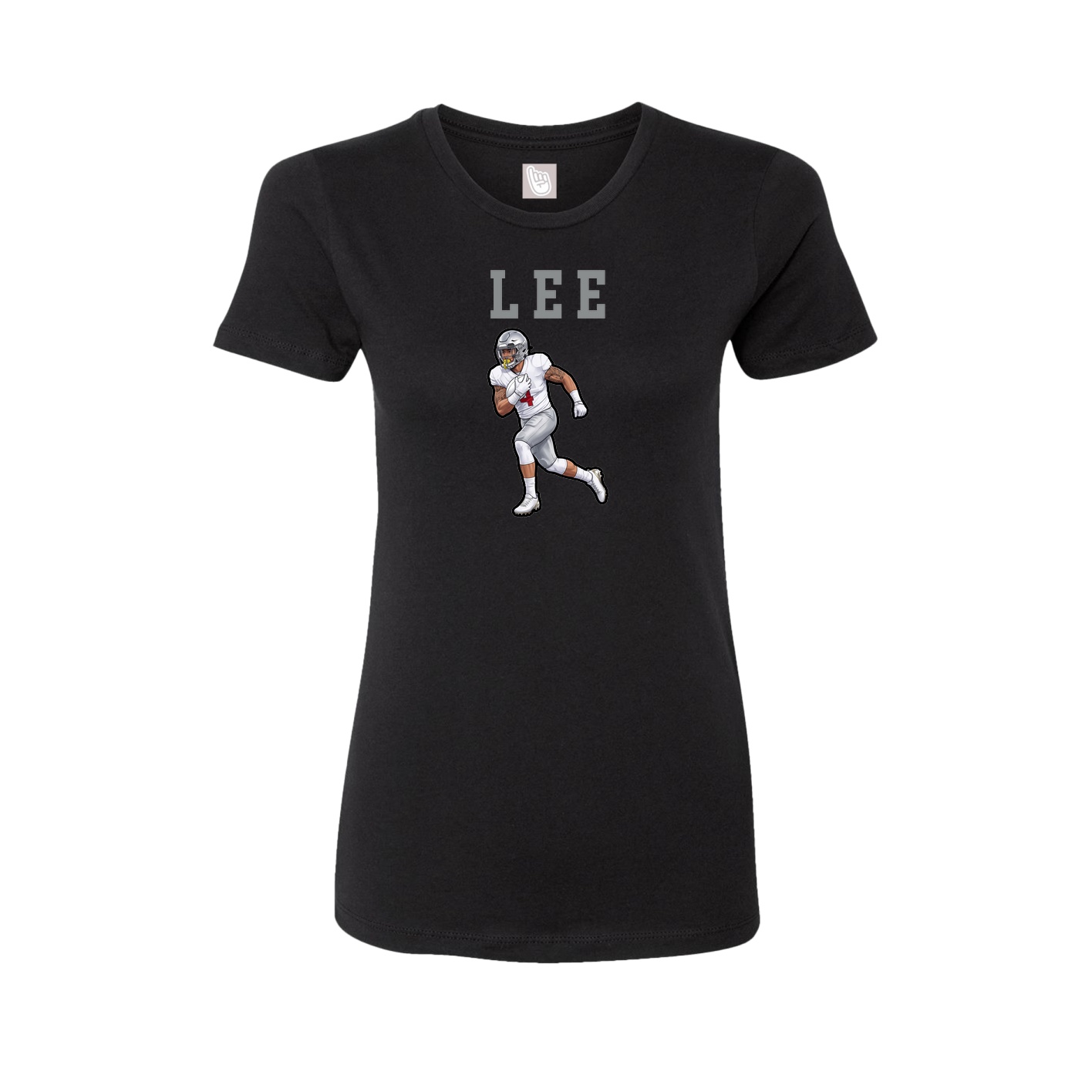 Fitted Women's Tee — Shirsey in Black