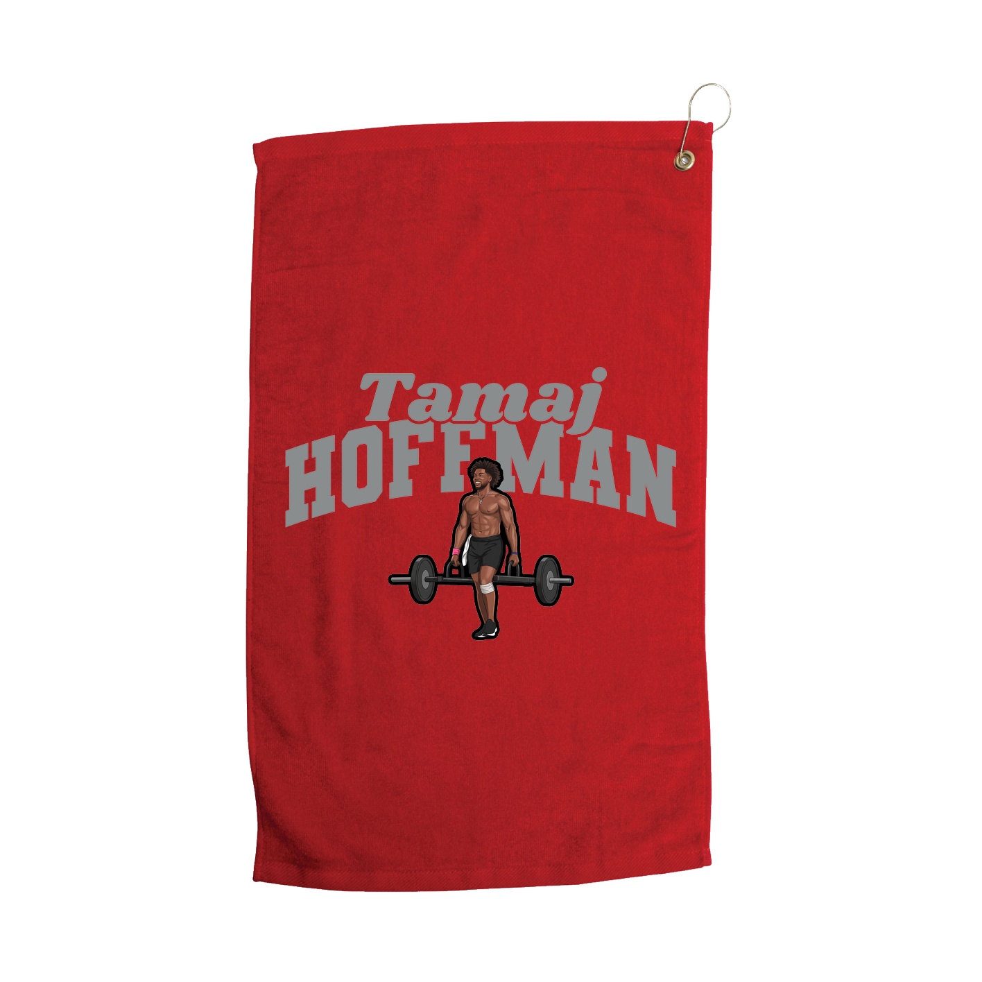 Golf Towel — Signature Arch in Red