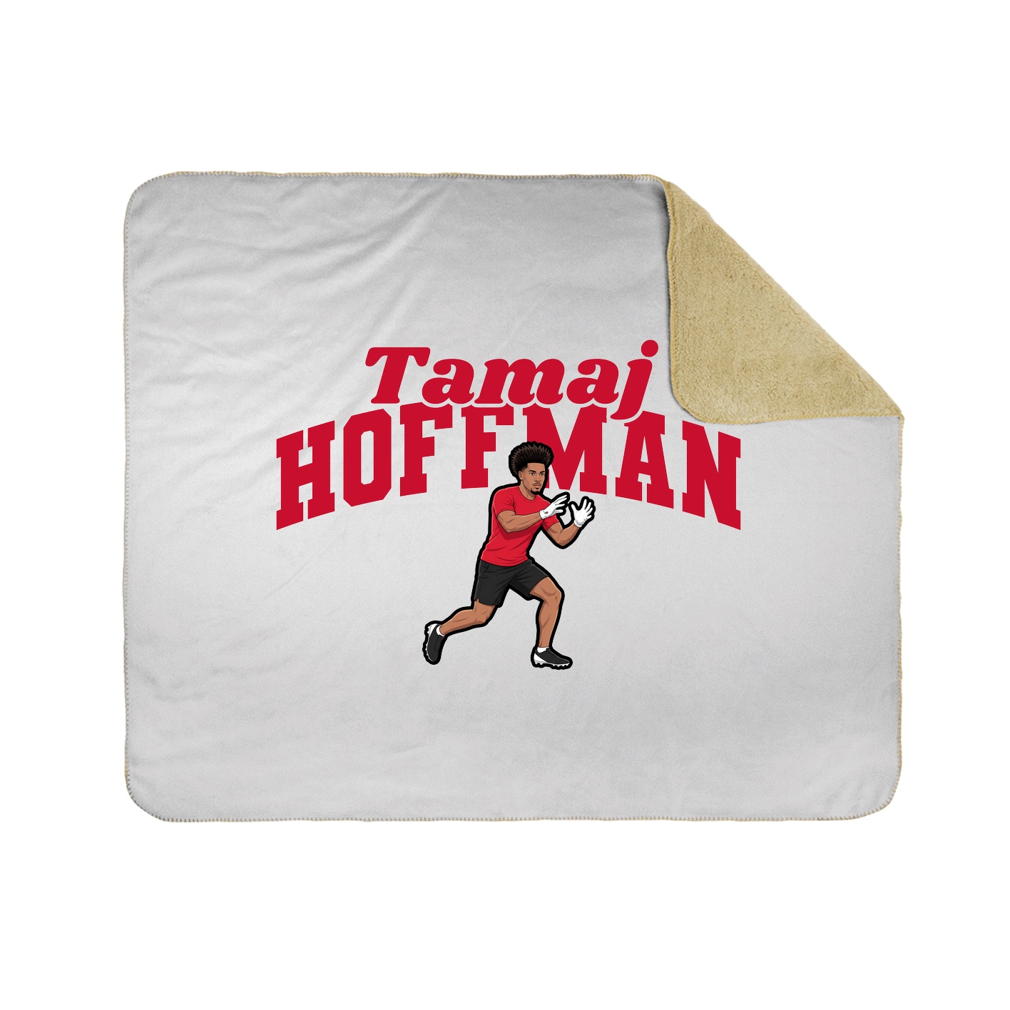 Throw Blanket — Signature Arch in White