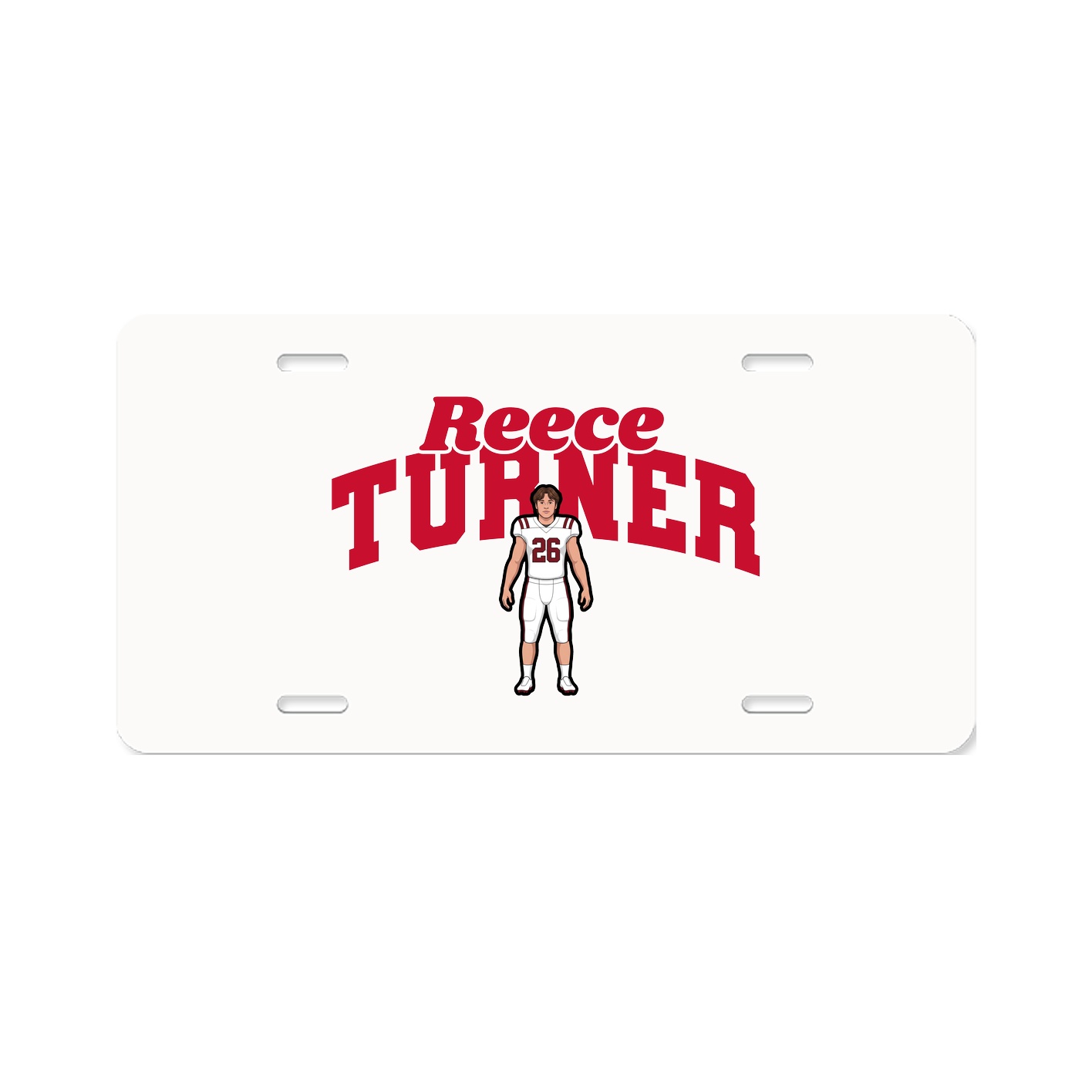 License Plate — Signature Arch in Classic