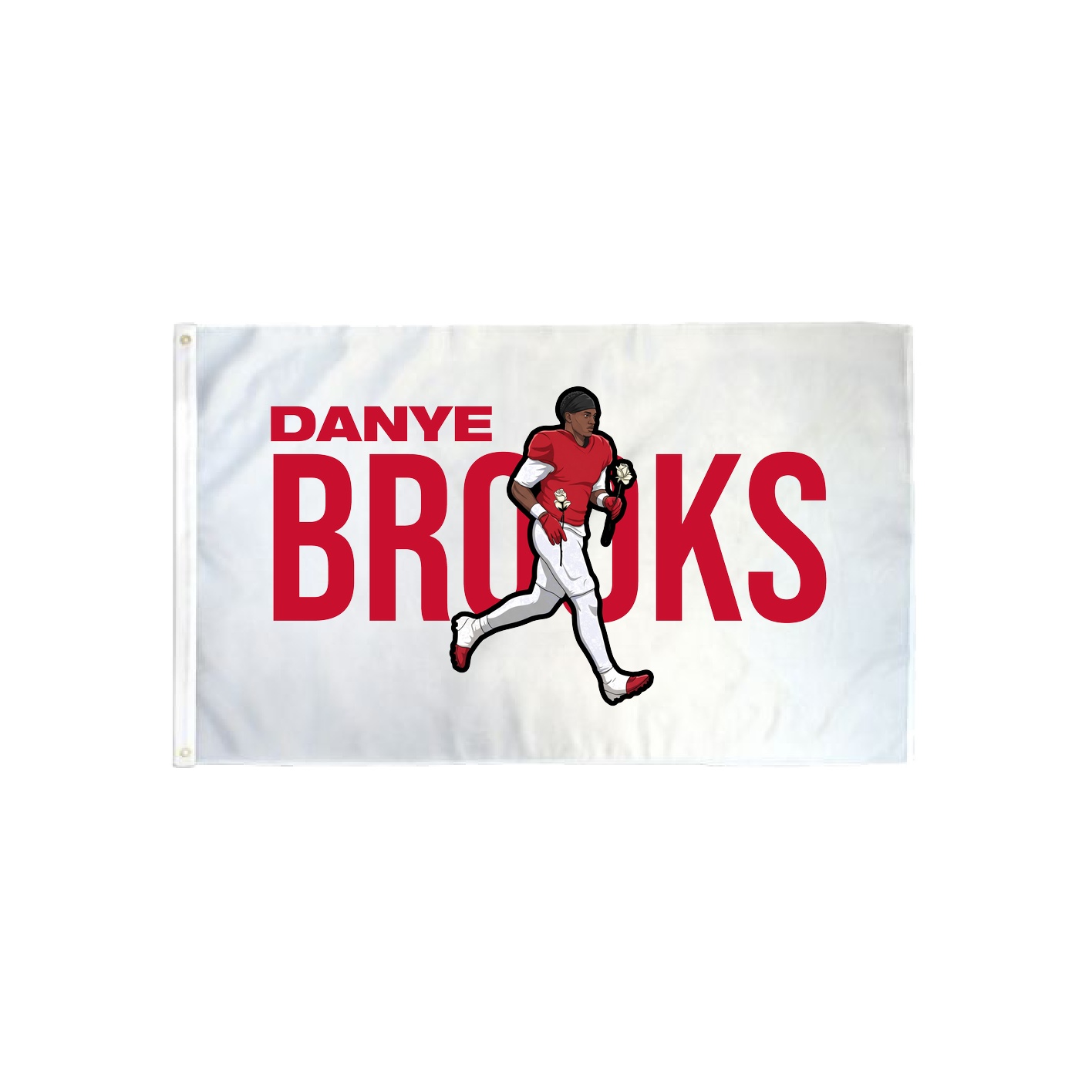 3x5 Flag — Player Name in Classic