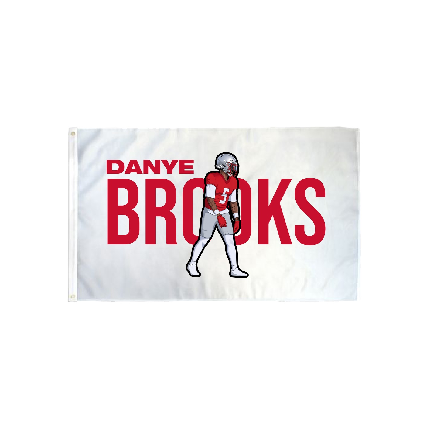 3x5 Flag — Player Name in Classic
