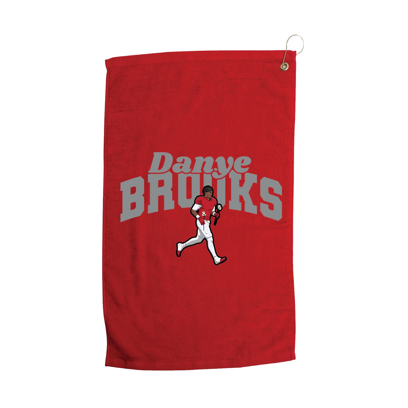 Golf Towel — Signature Arch in Red