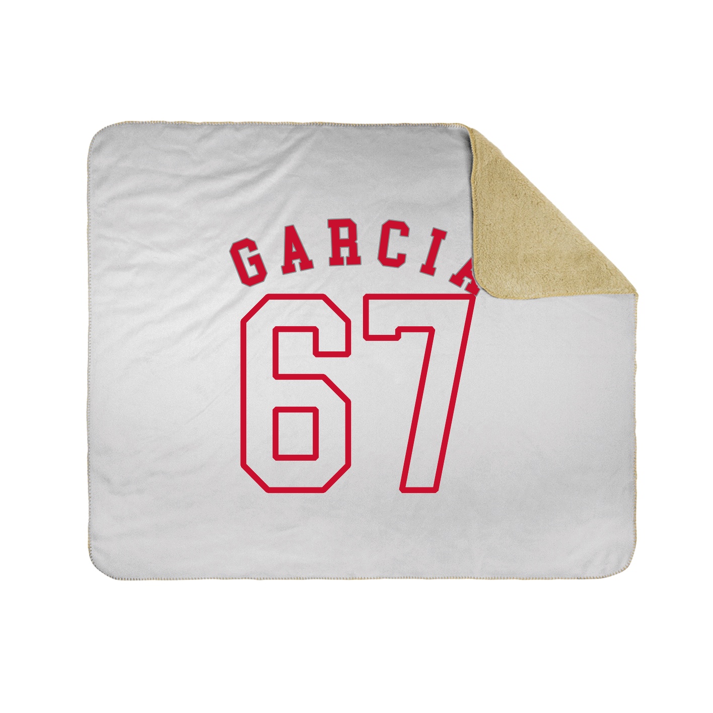 Throw Blanket — Shirsey Arch in White