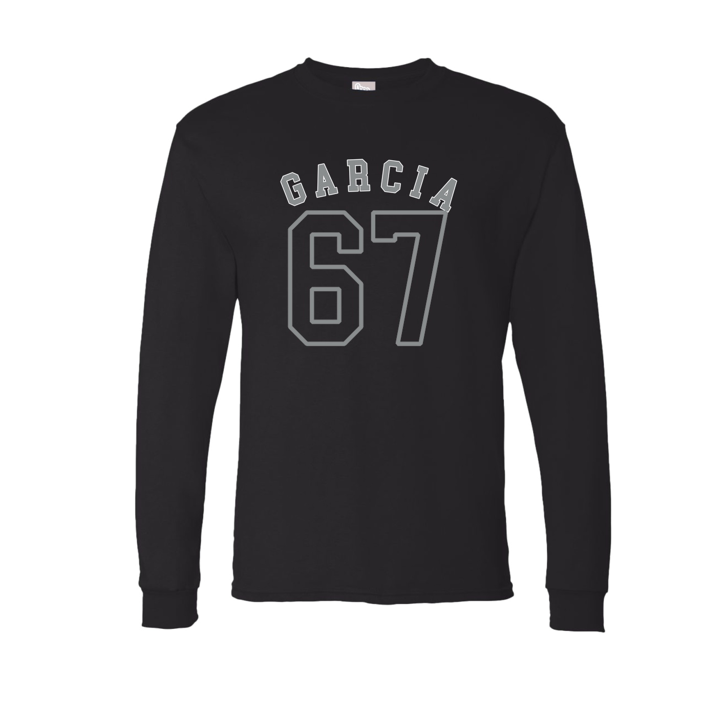 Long Sleeve Tee — Shirsey Arch in Black
