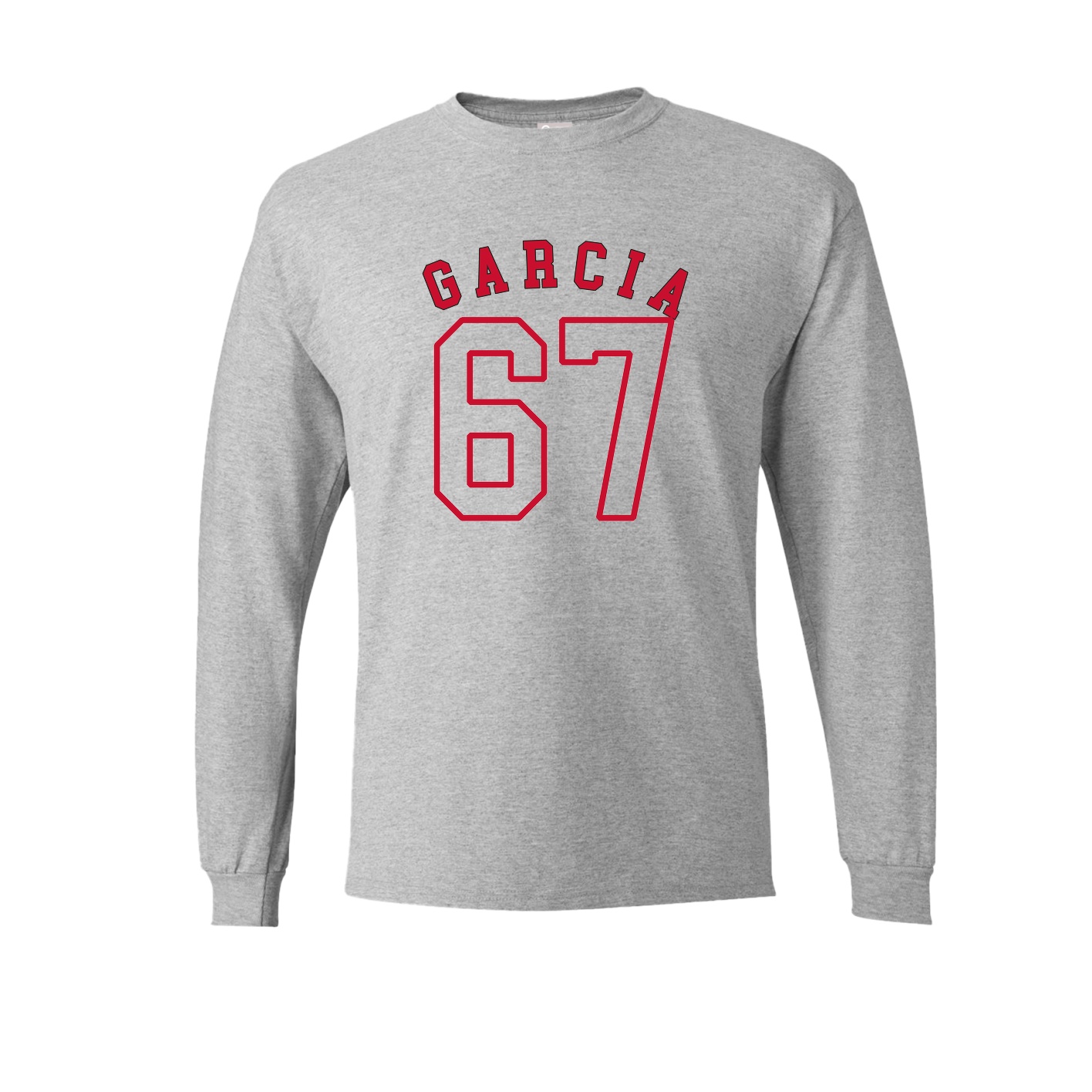 Long Sleeve Tee — Shirsey Arch in Grey