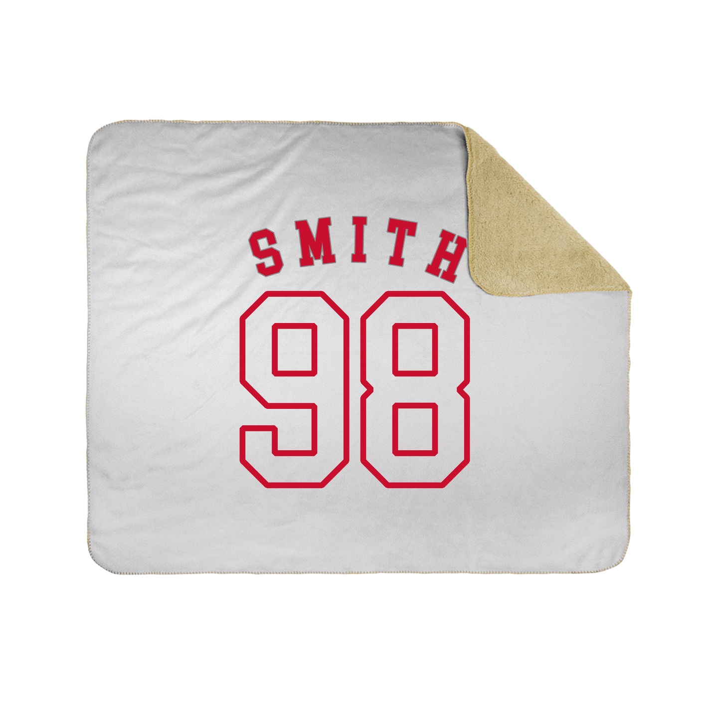 Throw Blanket — Shirsey Arch in White