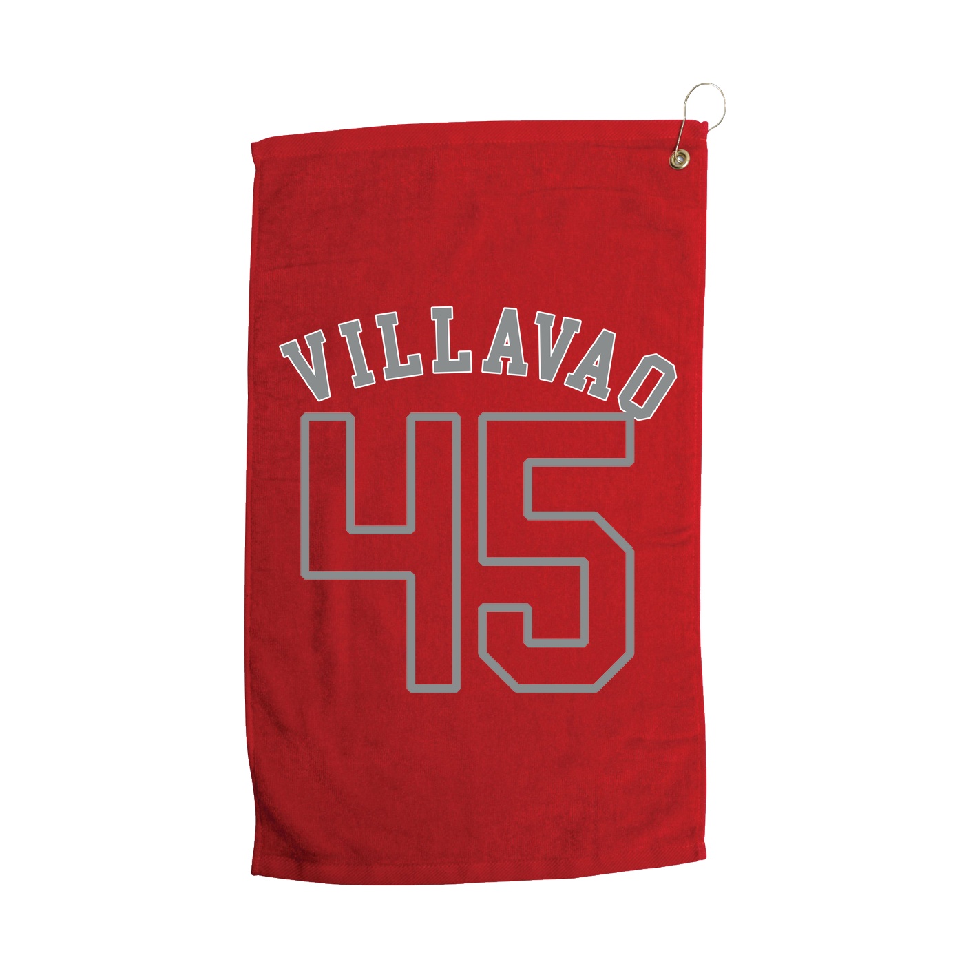 Golf Towel — Shirsey Arch in Red