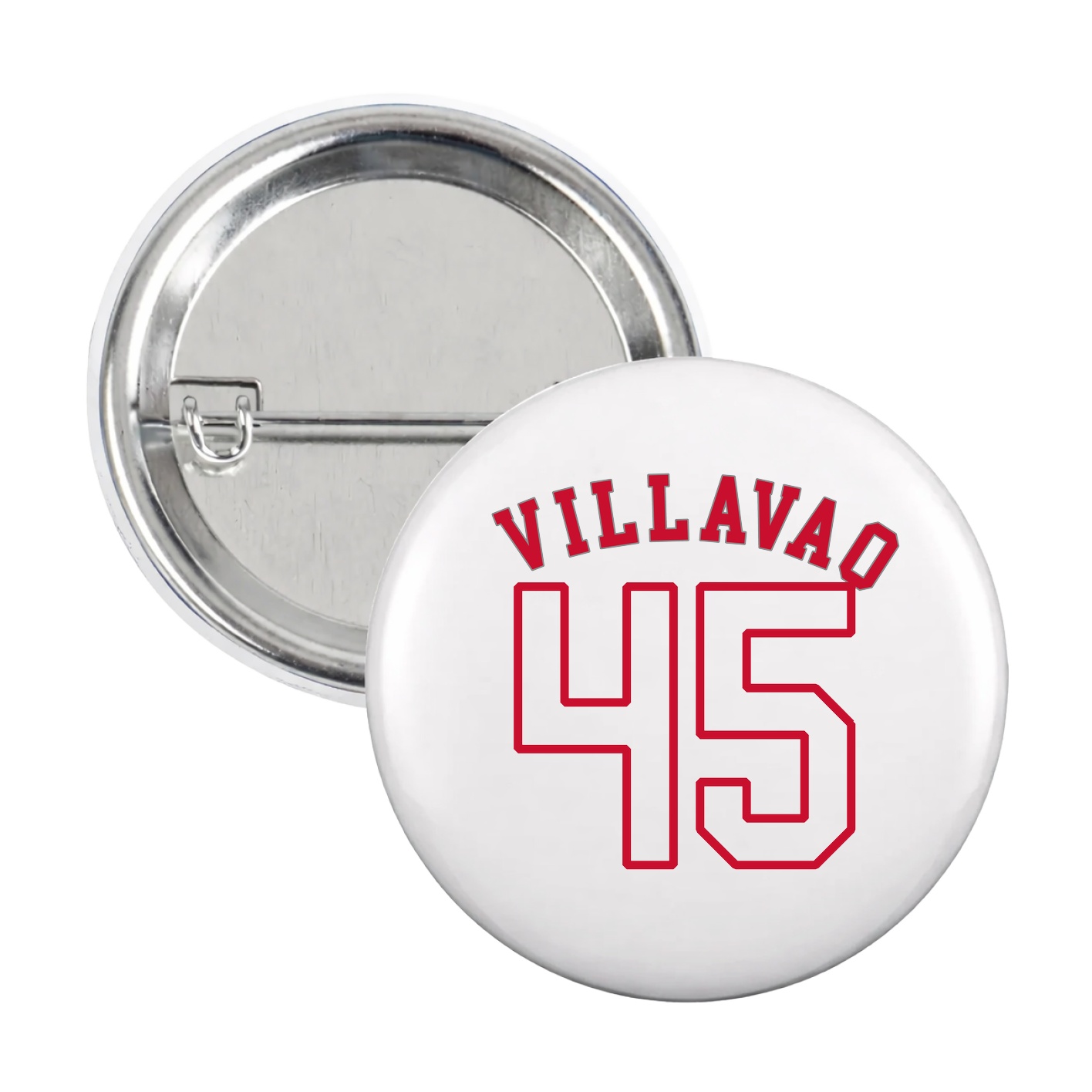 Game Day Button — Shirsey Arch in White