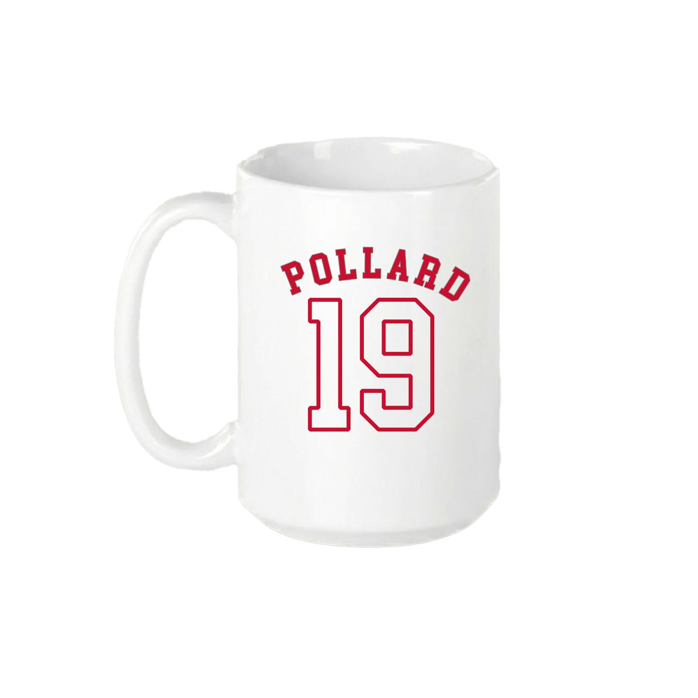 15oz Coffee Mug — Shirsey Arch in White