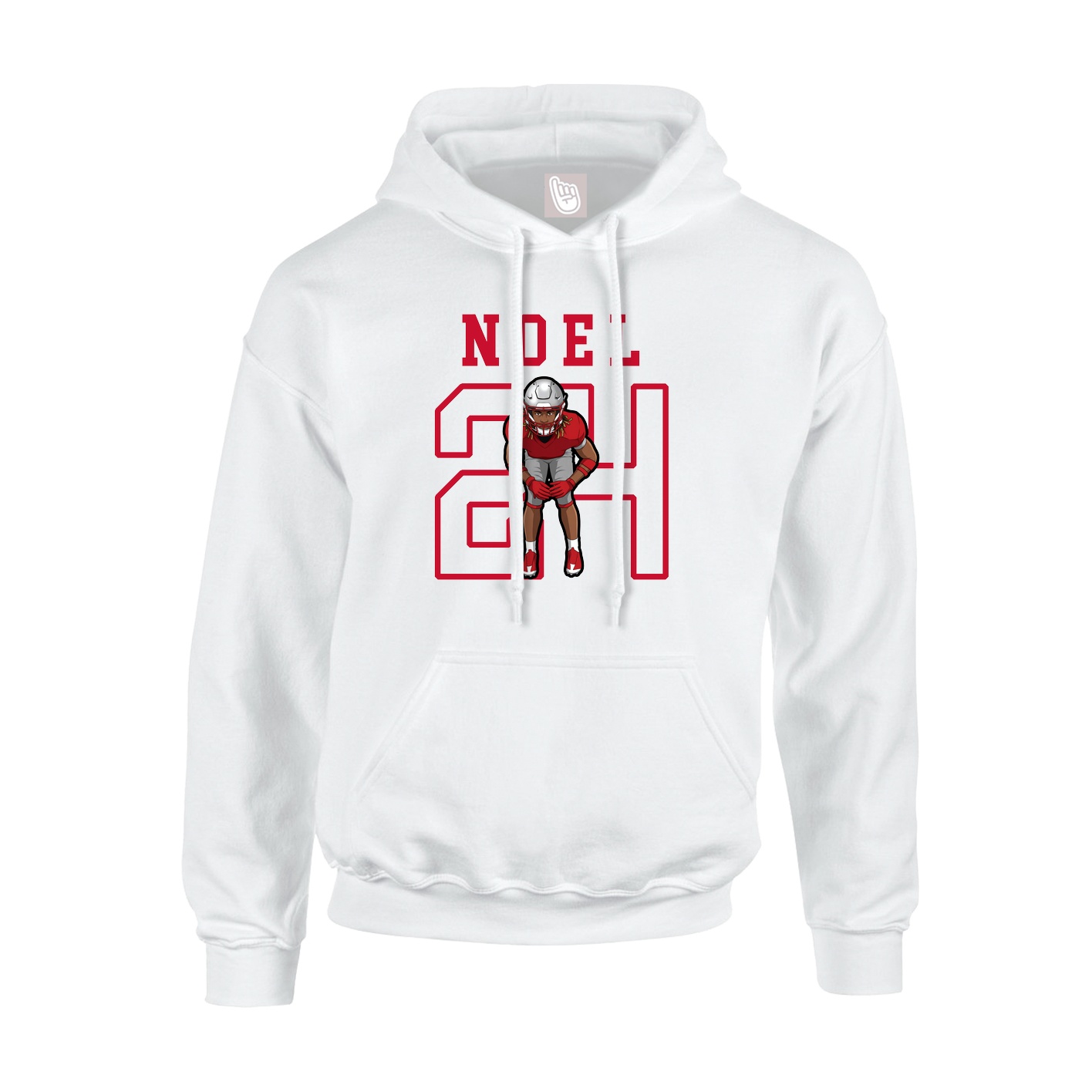Youth Hoodie — Shirsey in White
