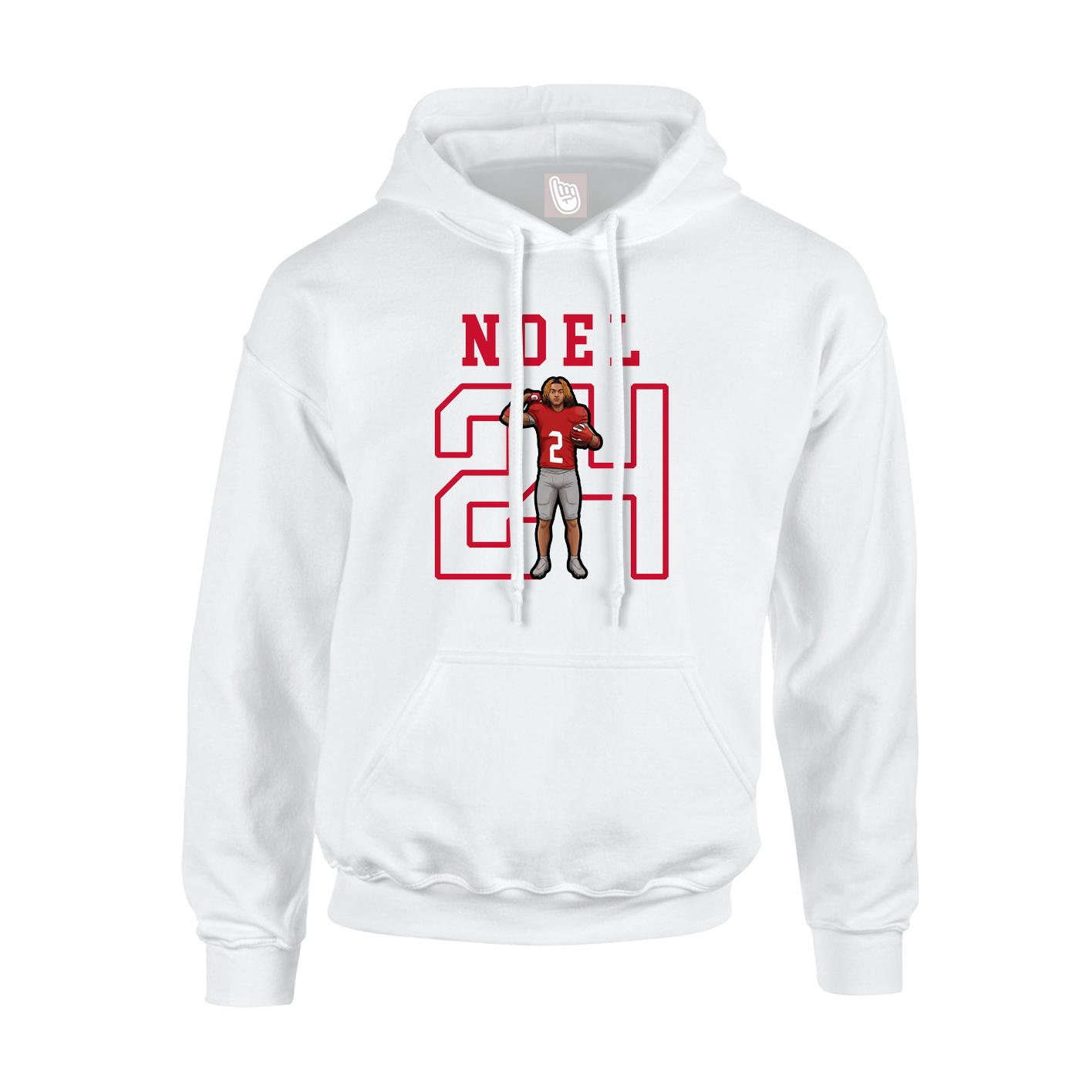 Youth Hoodie — Shirsey in White