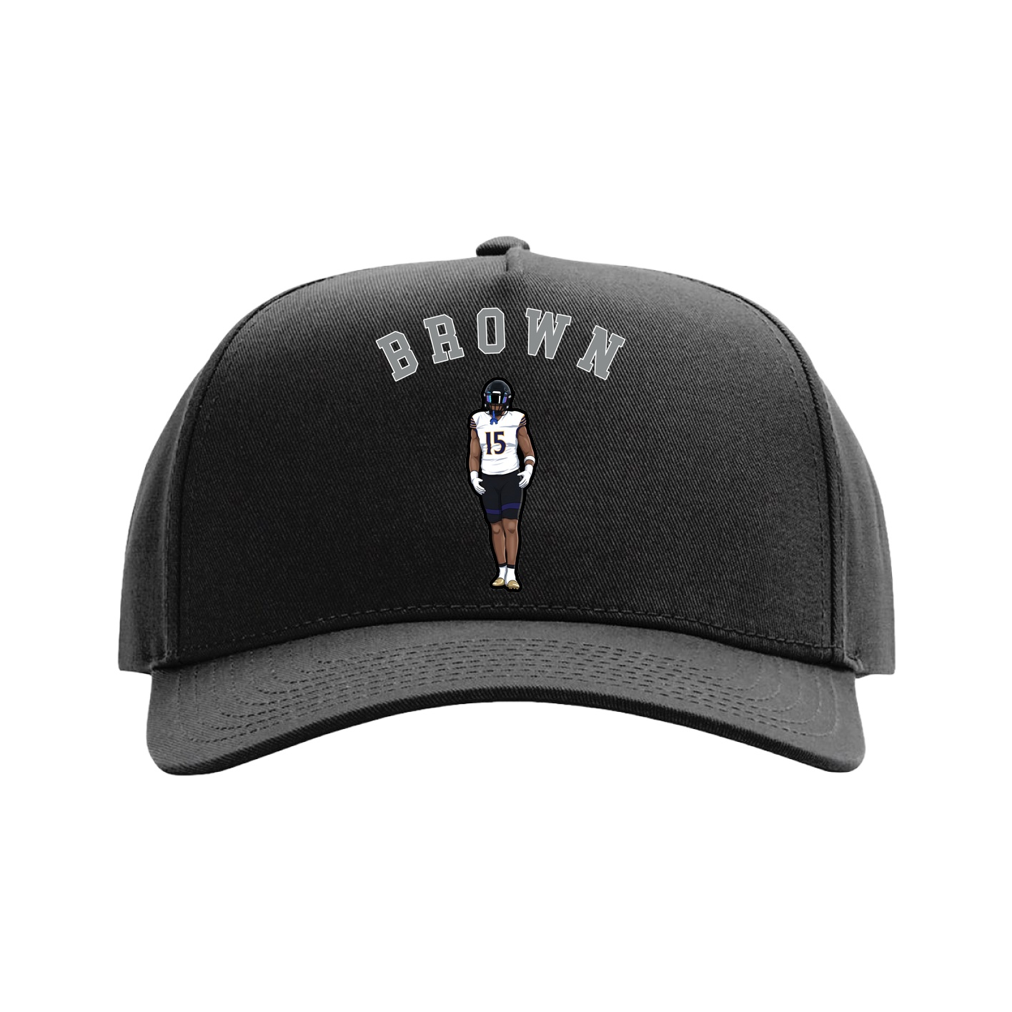 Full Fabric Five-Panel Champ Cap