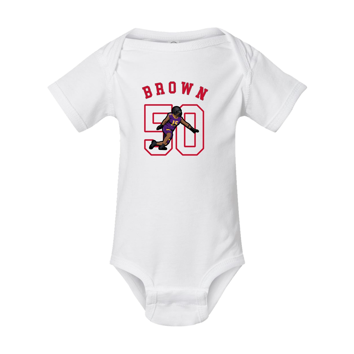 Baby Onesie — Shirsey Arch in White