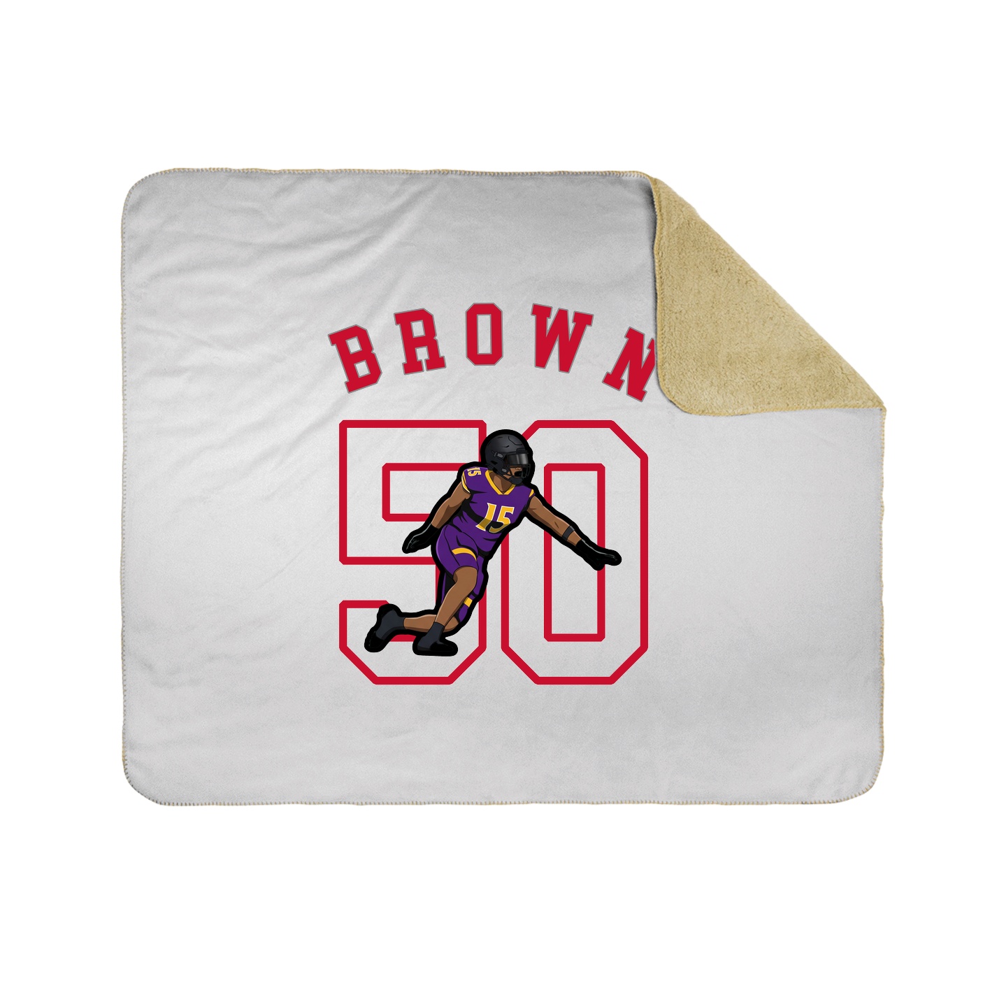 Throw Blanket — Shirsey Arch in White