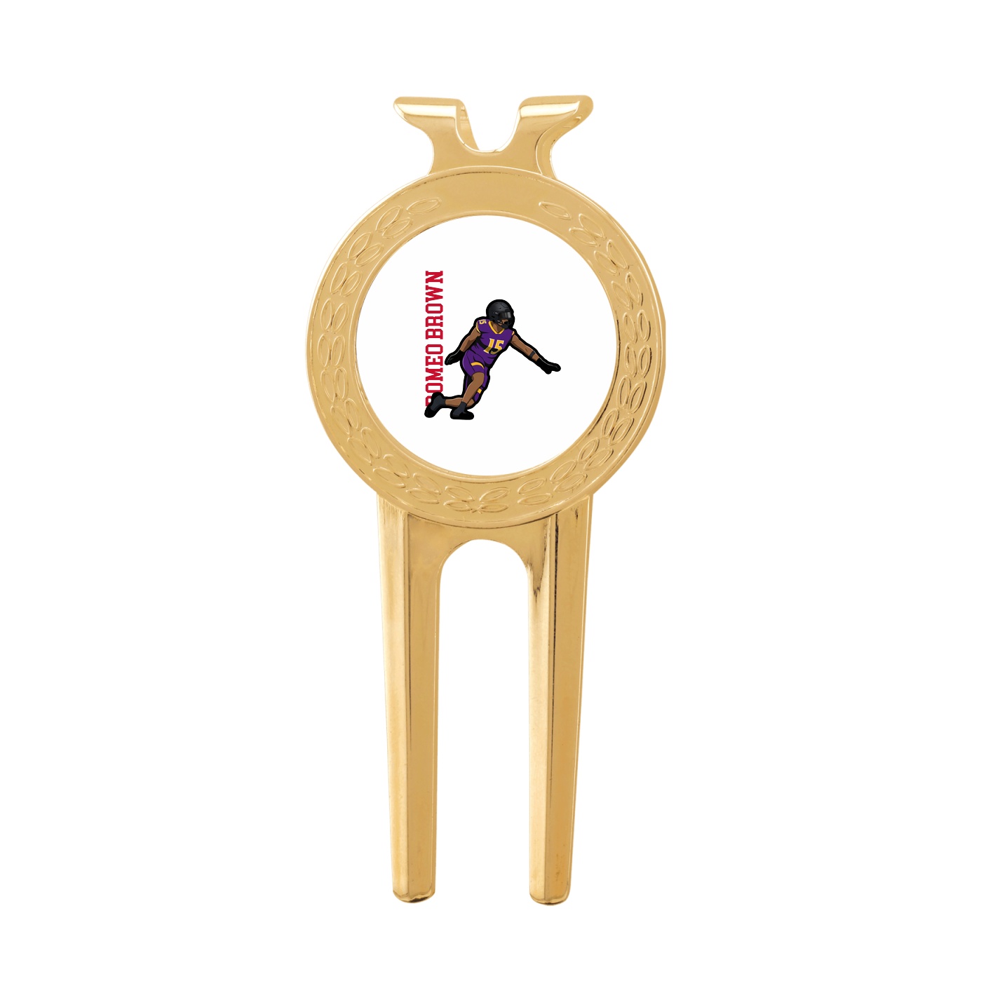 Divot Tool with Ball Marker — Name Vertical in Classic