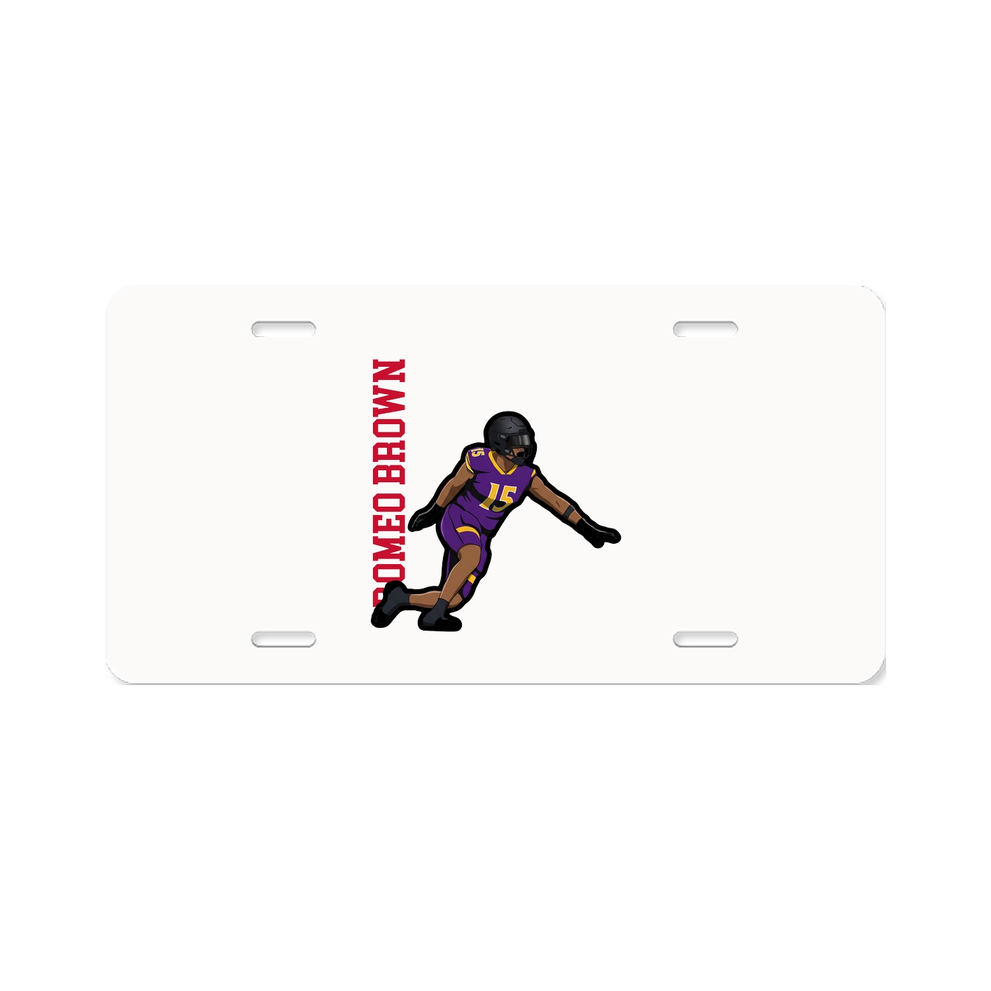 Aluminum License Plate