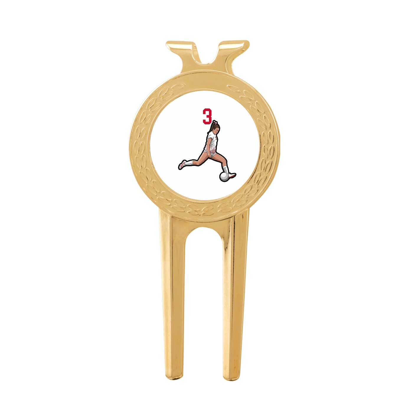 Divot Tool with Ball Marker — Number Top in Classic