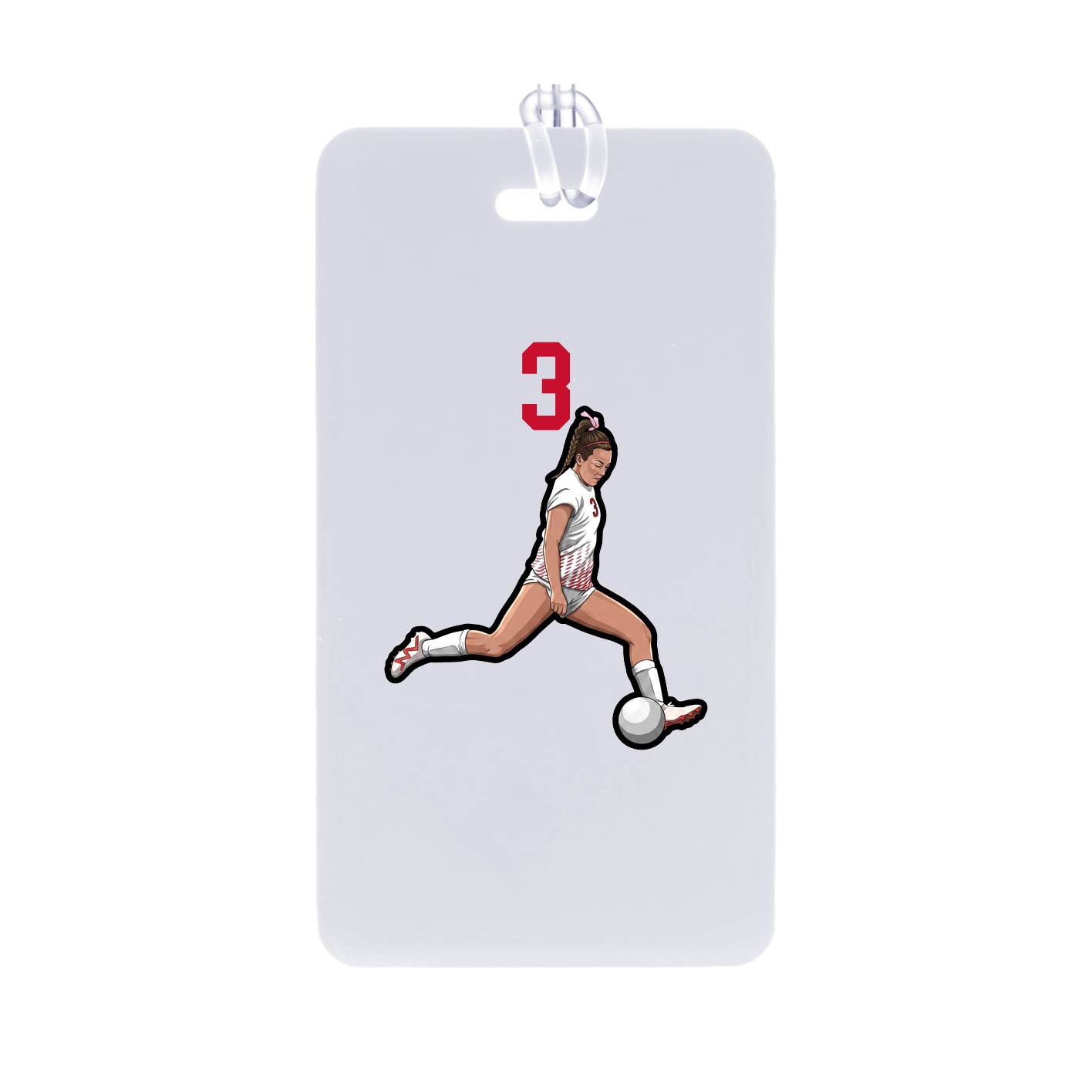 Bag Tag — Number Top in Classic