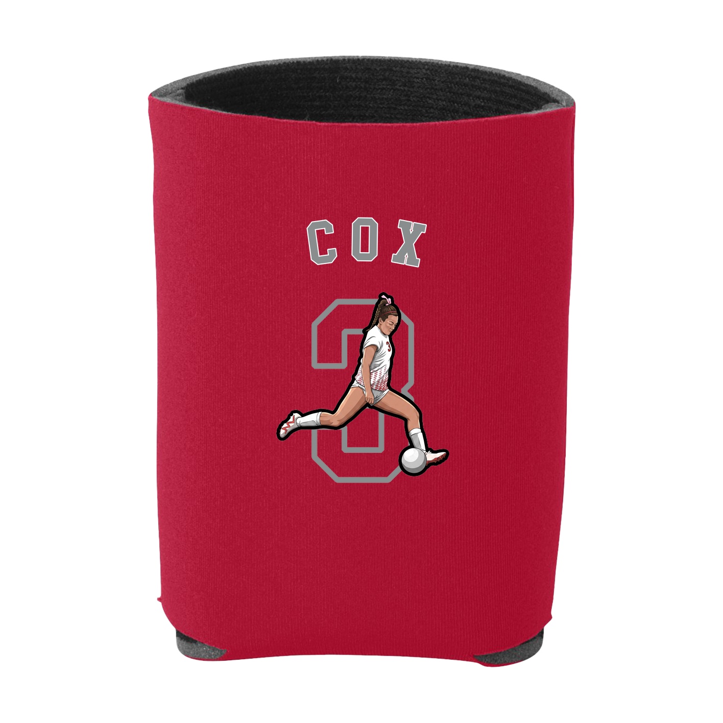 Can Holder — Shirsey Arch in Red