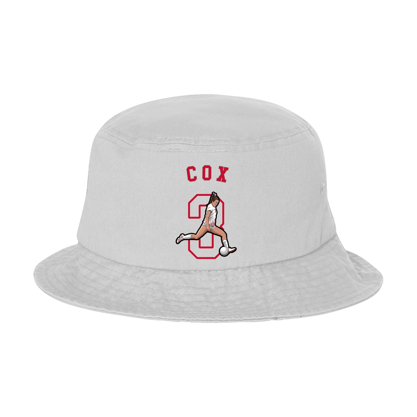 Bucket Cap — Shirsey Arch in White