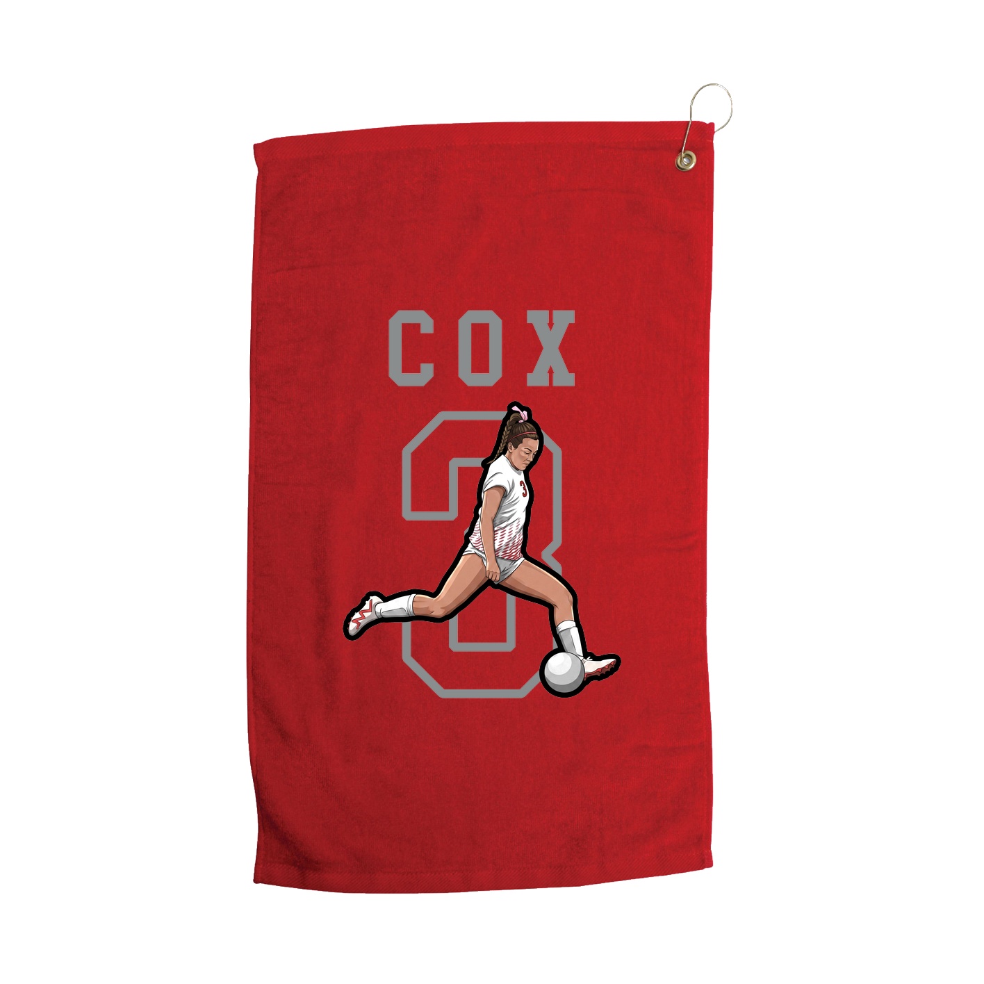 Golf Towel — Shirsey in Red