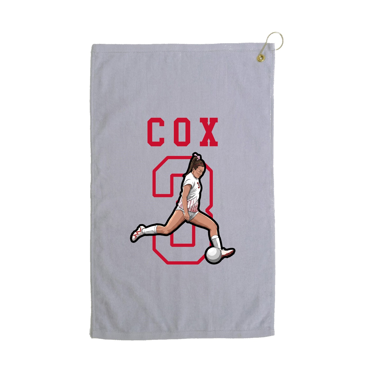 Golf Towel — Shirsey in Grey