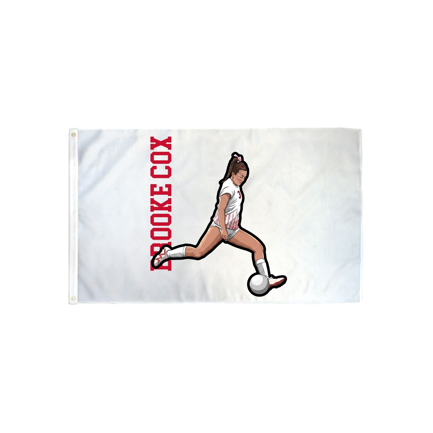 3x5 Flag — Name Vertical in Classic